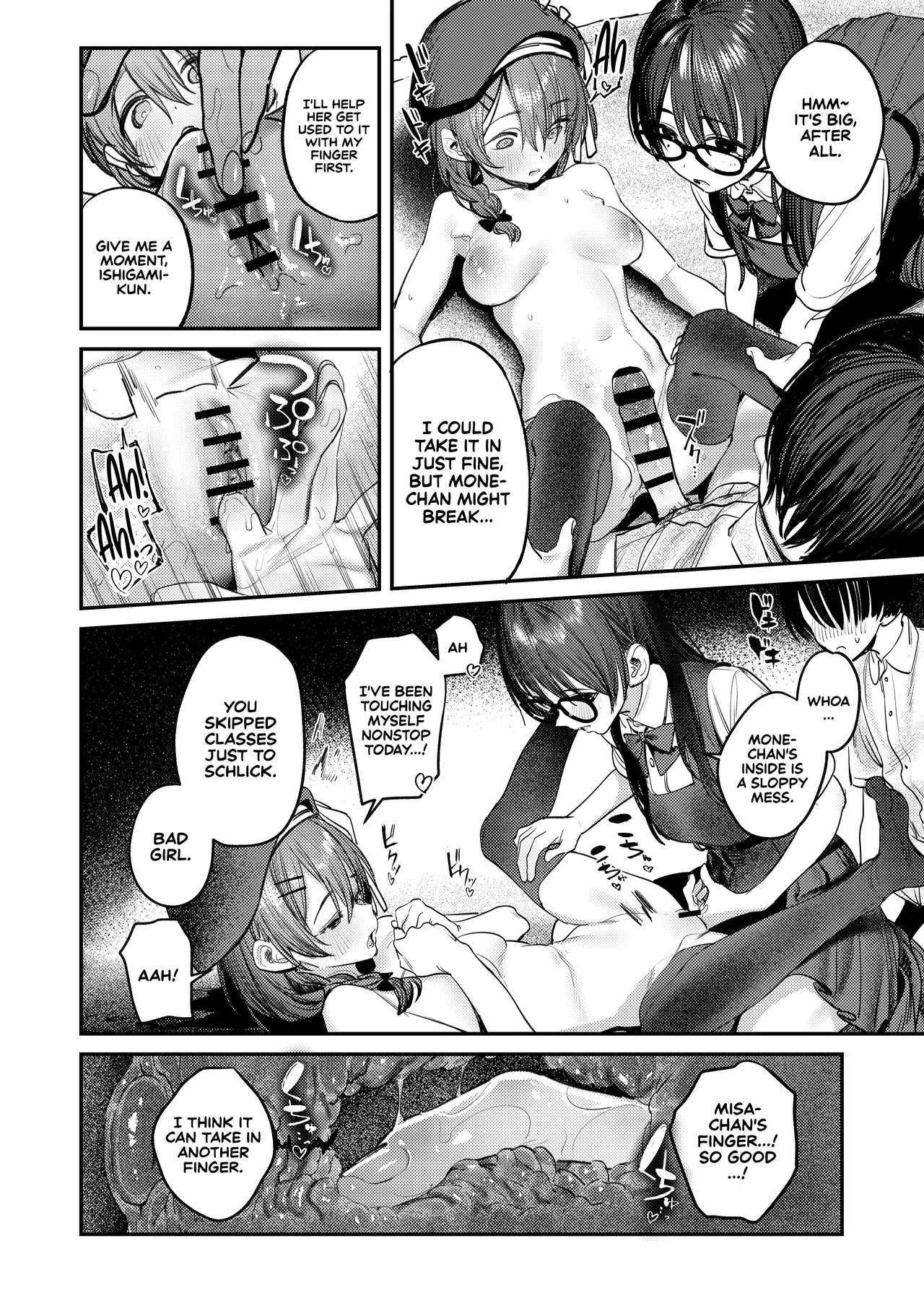 Art Club Harem Activity Log: How Helping My Senior Get Over Her Slump Led to a Threesome in the Heat of the Moment | Bijutsubu Harem Katsudou Nisshi ~Senpai no Slump Kaishou ni Kyouryoku shitara, Ikioi de 3P suru Koto ni Natta Hanashi~ porn comic picture 41