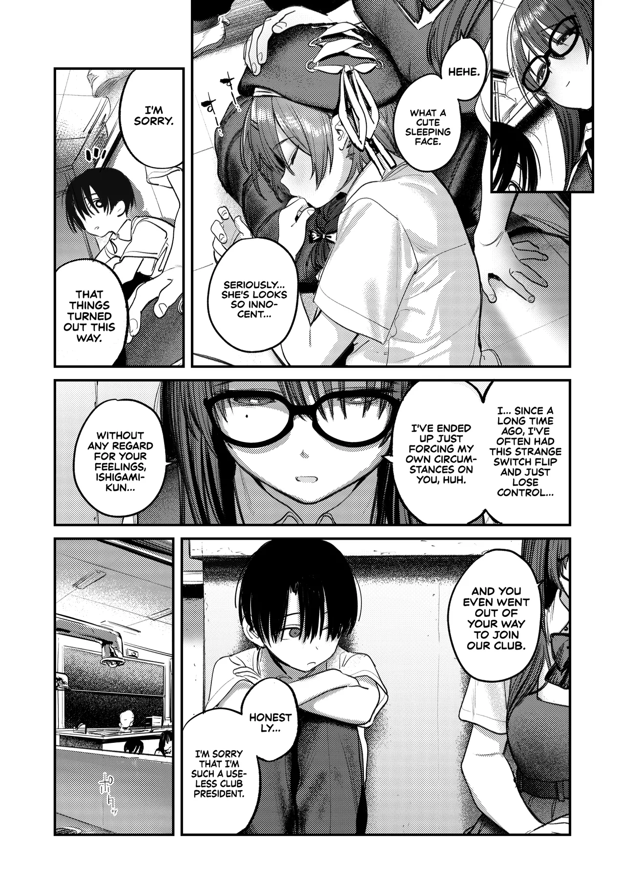 Art Club Harem Activity Log: How Helping My Senior Get Over Her Slump Led to a Threesome in the Heat of the Moment | Bijutsubu Harem Katsudou Nisshi ~Senpai no Slump Kaishou ni Kyouryoku shitara, Ikioi de 3P suru Koto ni Natta Hanashi~ porn comic picture 61