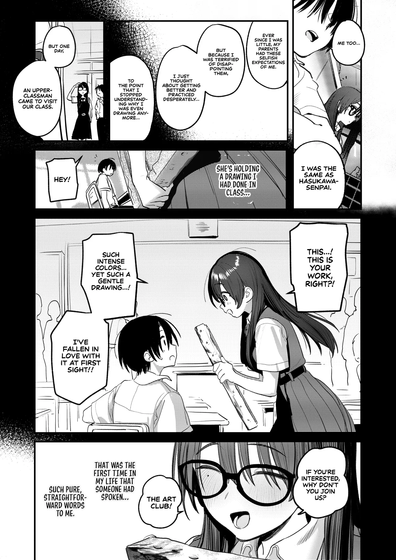 Art Club Harem Activity Log: How Helping My Senior Get Over Her Slump Led to a Threesome in the Heat of the Moment | Bijutsubu Harem Katsudou Nisshi ~Senpai no Slump Kaishou ni Kyouryoku shitara, Ikioi de 3P suru Koto ni Natta Hanashi~ porn comic picture 62