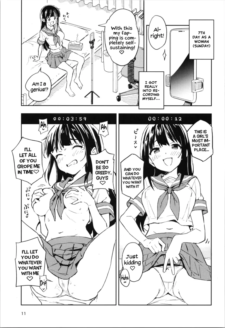 As Long As I Don't Get Pregnant for 1 Month, I'll Turn Back Into a Man | 1-kagetsu Ninshin Shinakereba Otoko ni Modoreru Hanashi porn comic picture 10