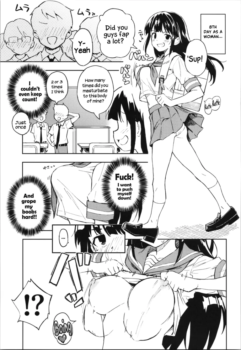 As Long As I Don't Get Pregnant for 1 Month, I'll Turn Back Into a Man | 1-kagetsu Ninshin Shinakereba Otoko ni Modoreru Hanashi porn comic picture 12