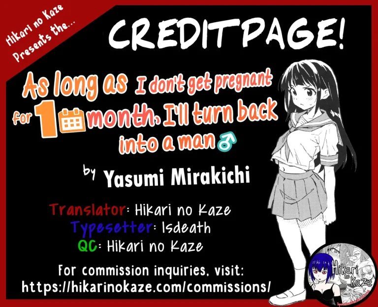 As Long As I Don't Get Pregnant for 1 Month, I'll Turn Back Into a Man | 1-kagetsu Ninshin Shinakereba Otoko ni Modoreru Hanashi porn comic picture 24