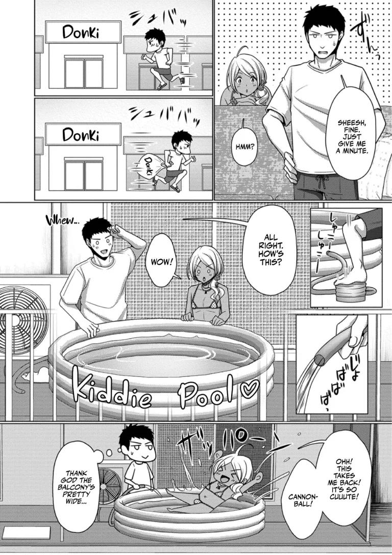 Balcony Summer! | Veranda Summer! porn comic picture 4