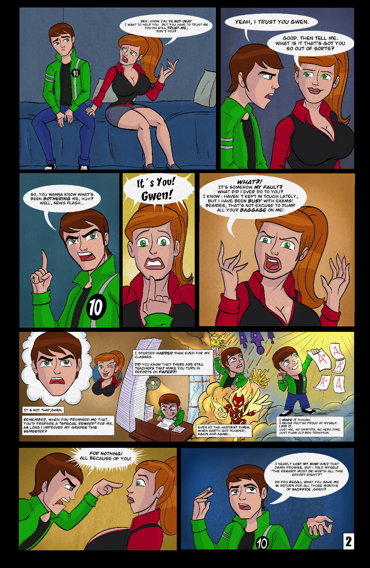 Ben 10 Ameizing Lewds Compilation porn comic picture 55