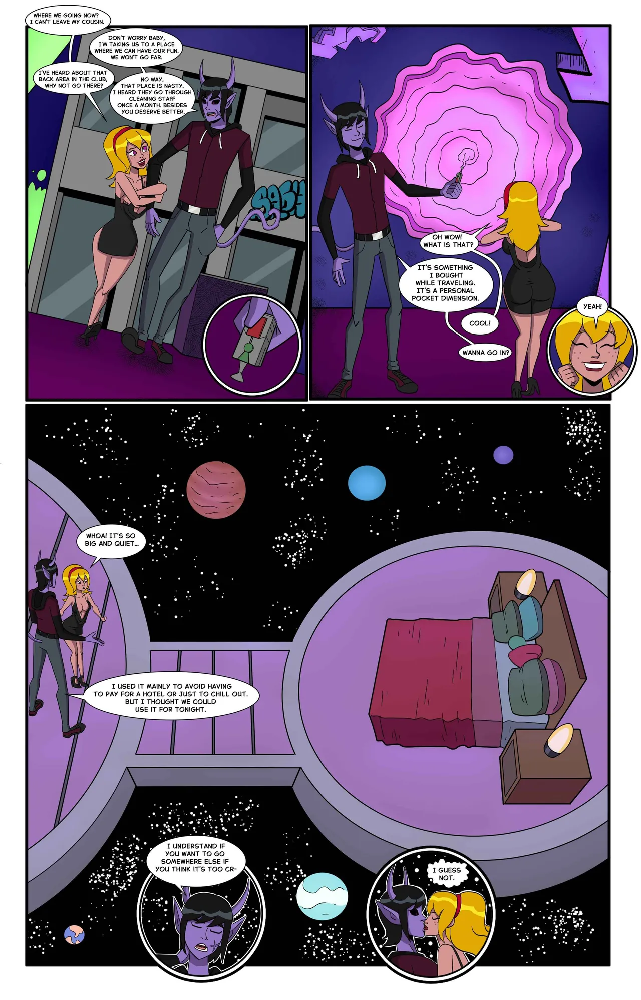 Ben 10: Girls Night porn comic picture 18