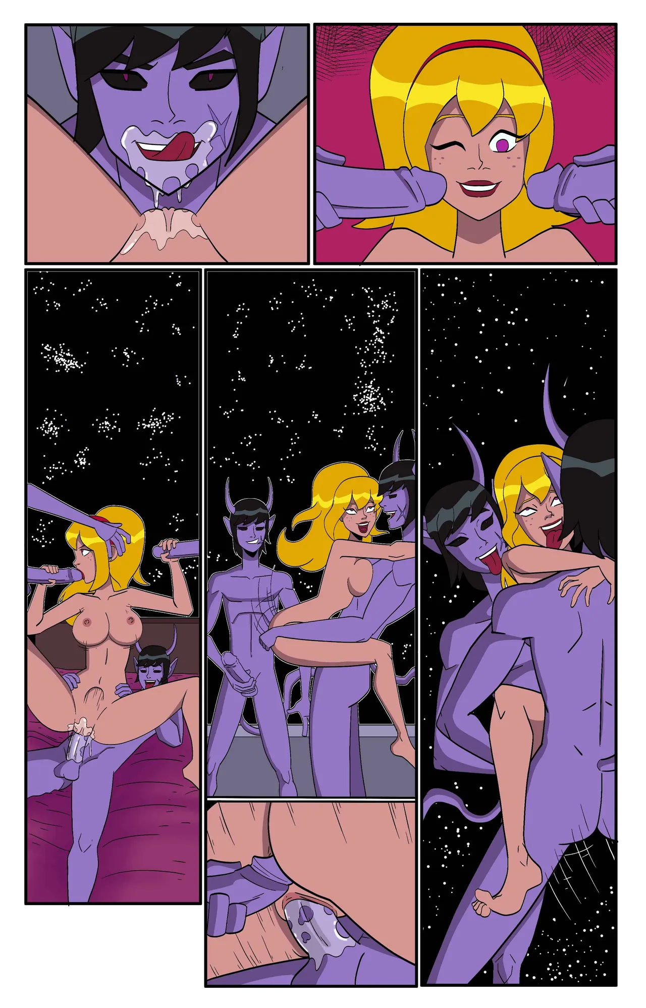 Ben 10: Girls Night porn comic picture 20