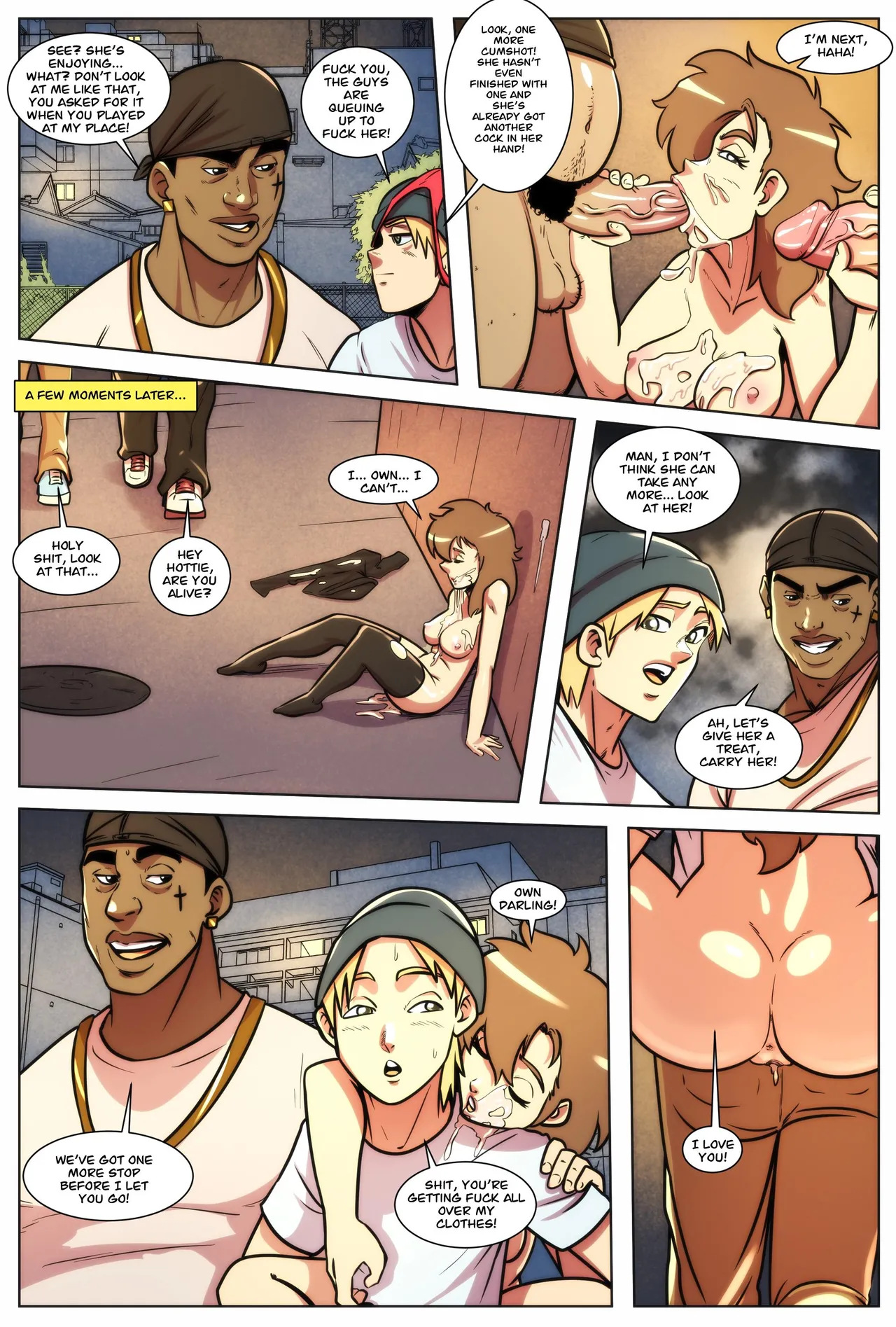Blacked When the Roleplay Went Wrong porn comic picture 11
