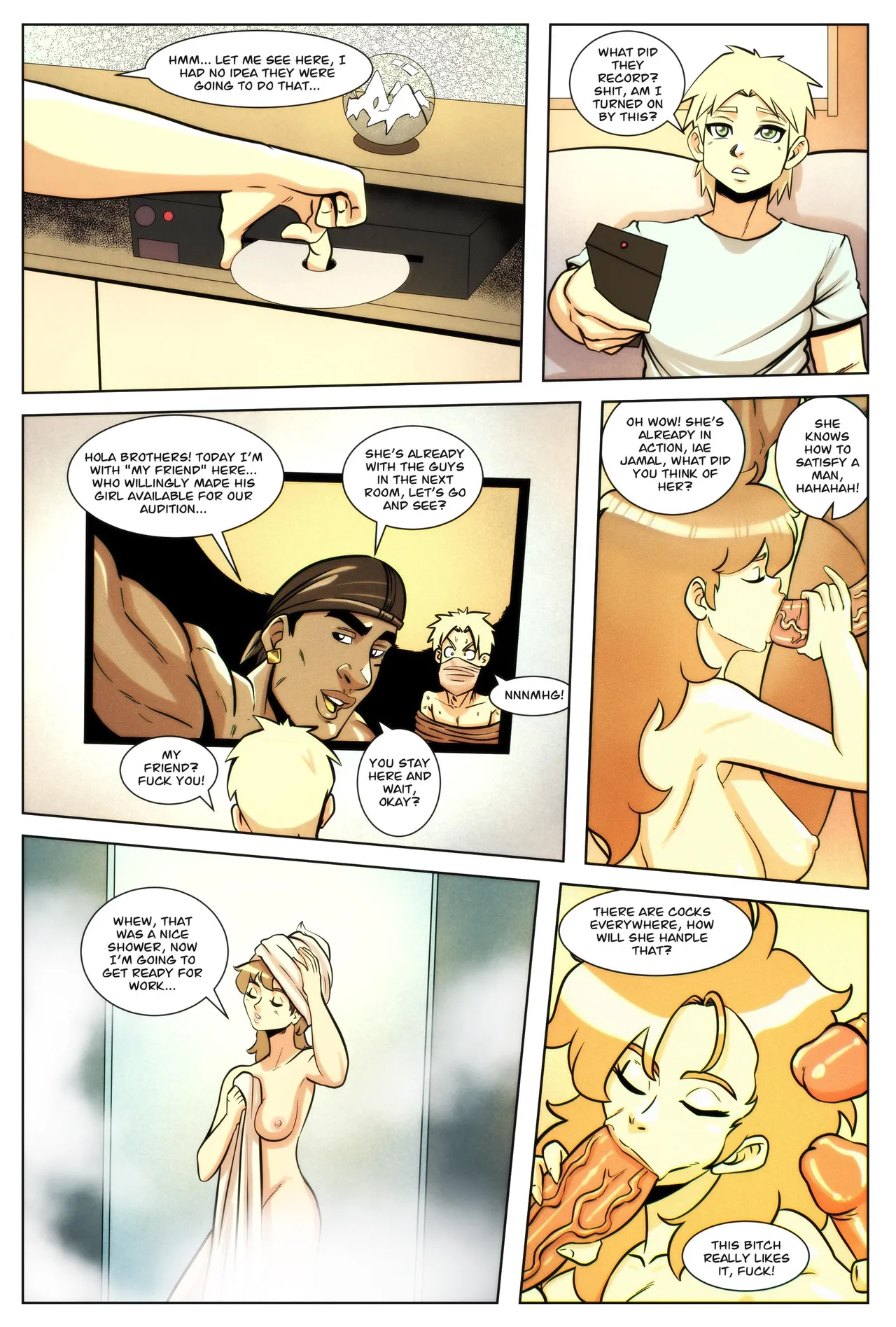 Blacked When the Roleplay Went Wrong porn comic picture 15