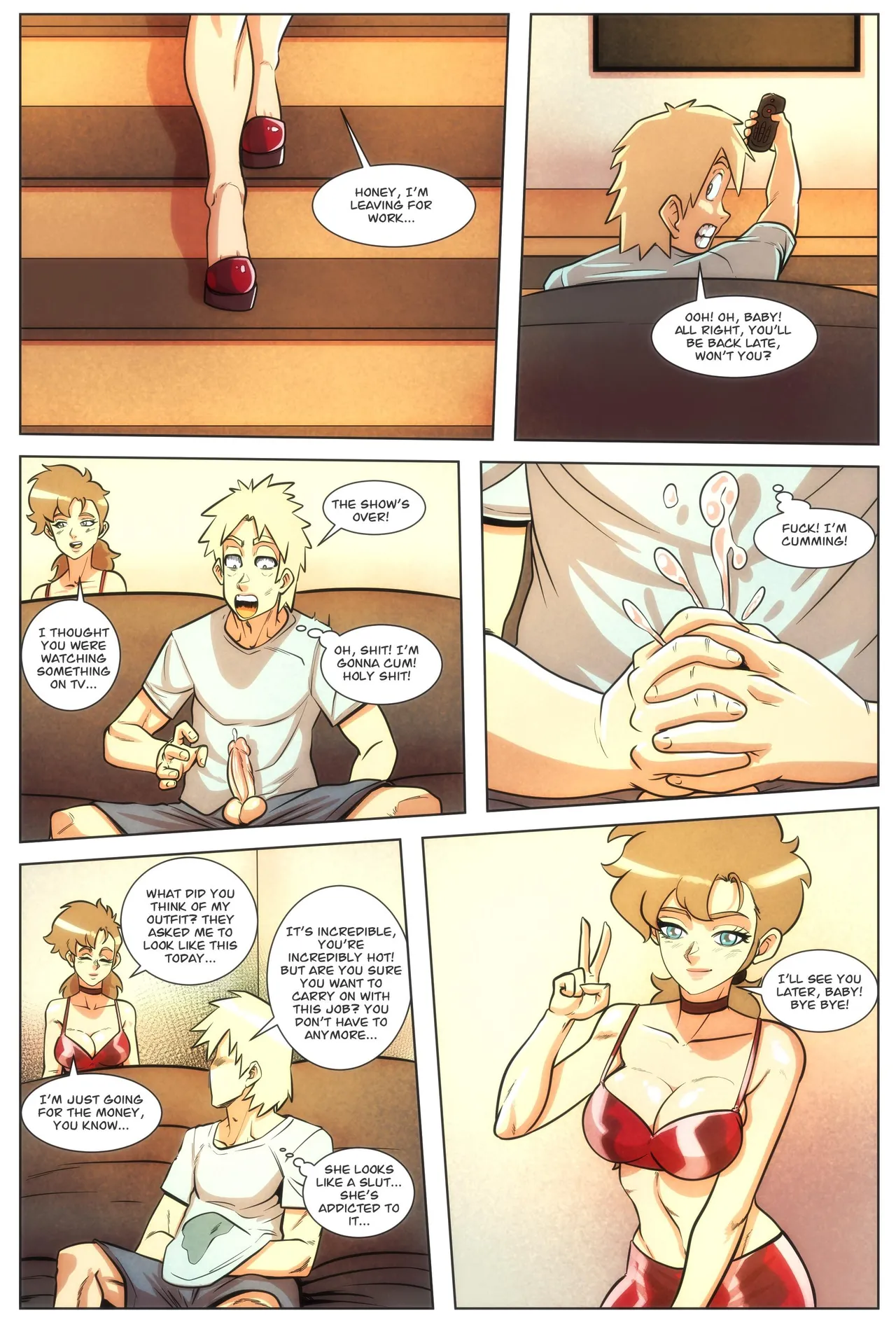 Blacked When the Roleplay Went Wrong porn comic picture 20
