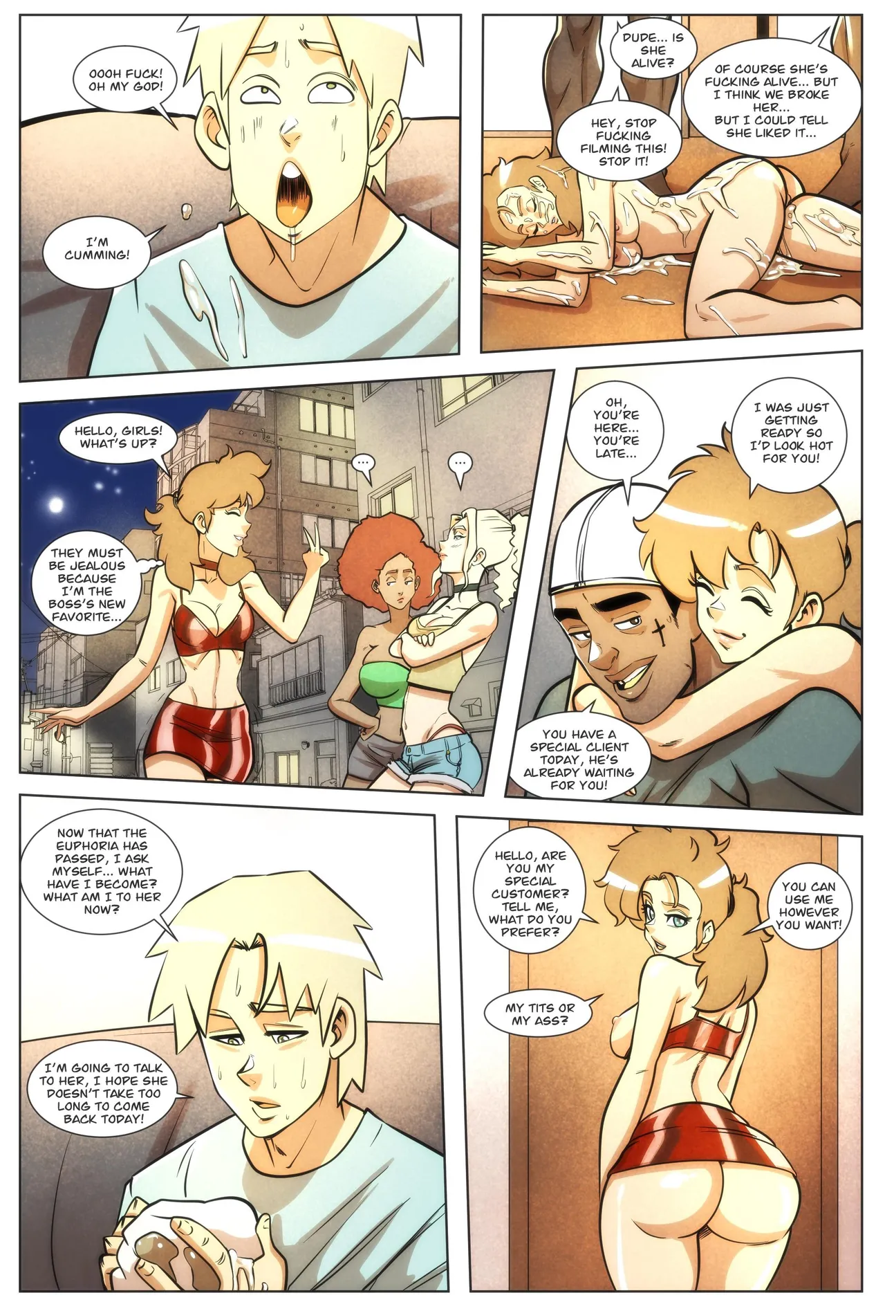Blacked When the Roleplay Went Wrong porn comic picture 23