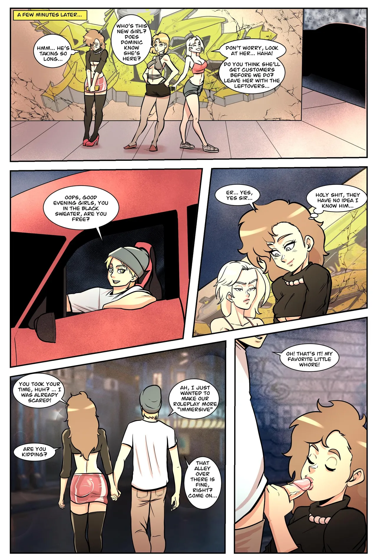 Blacked When the Roleplay Went Wrong porn comic picture 4