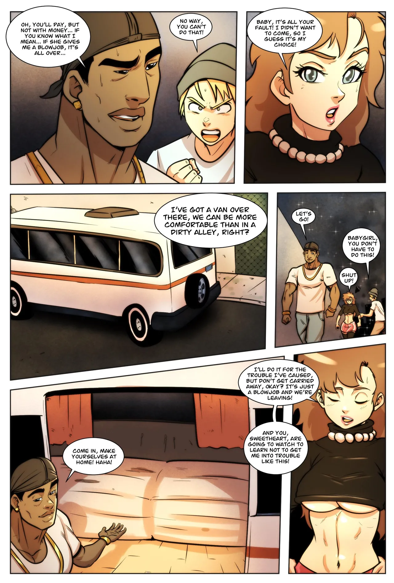 Blacked When the Roleplay Went Wrong porn comic picture 6