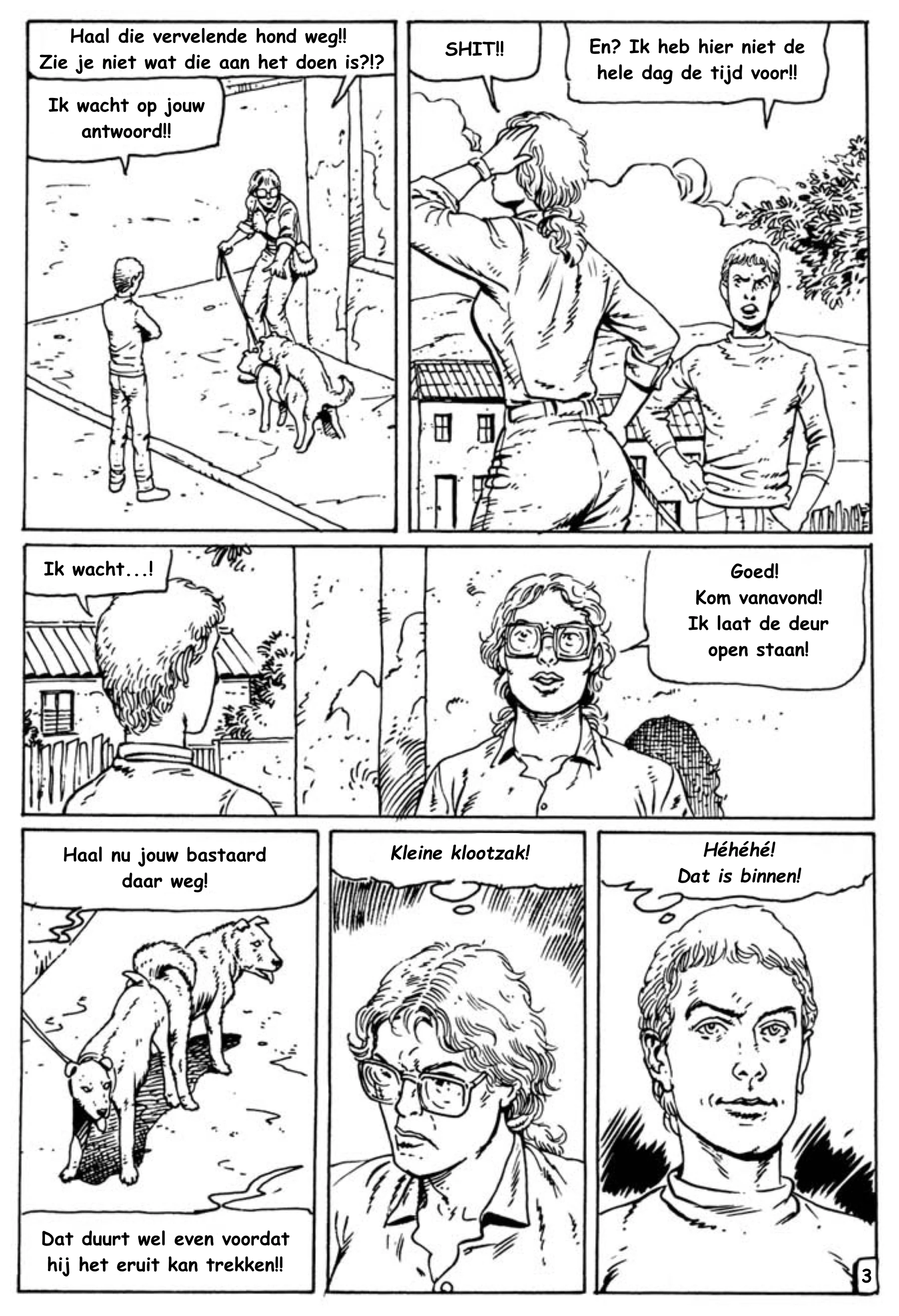 Blackmail [NL] porn comic picture 3