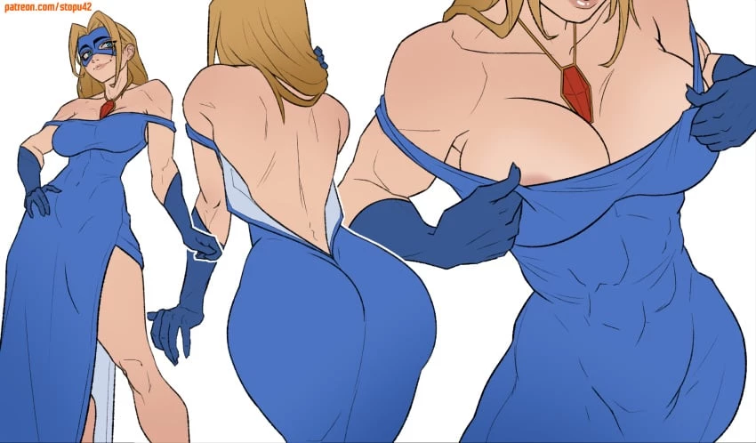 Blonde Blazer porn comic picture 28