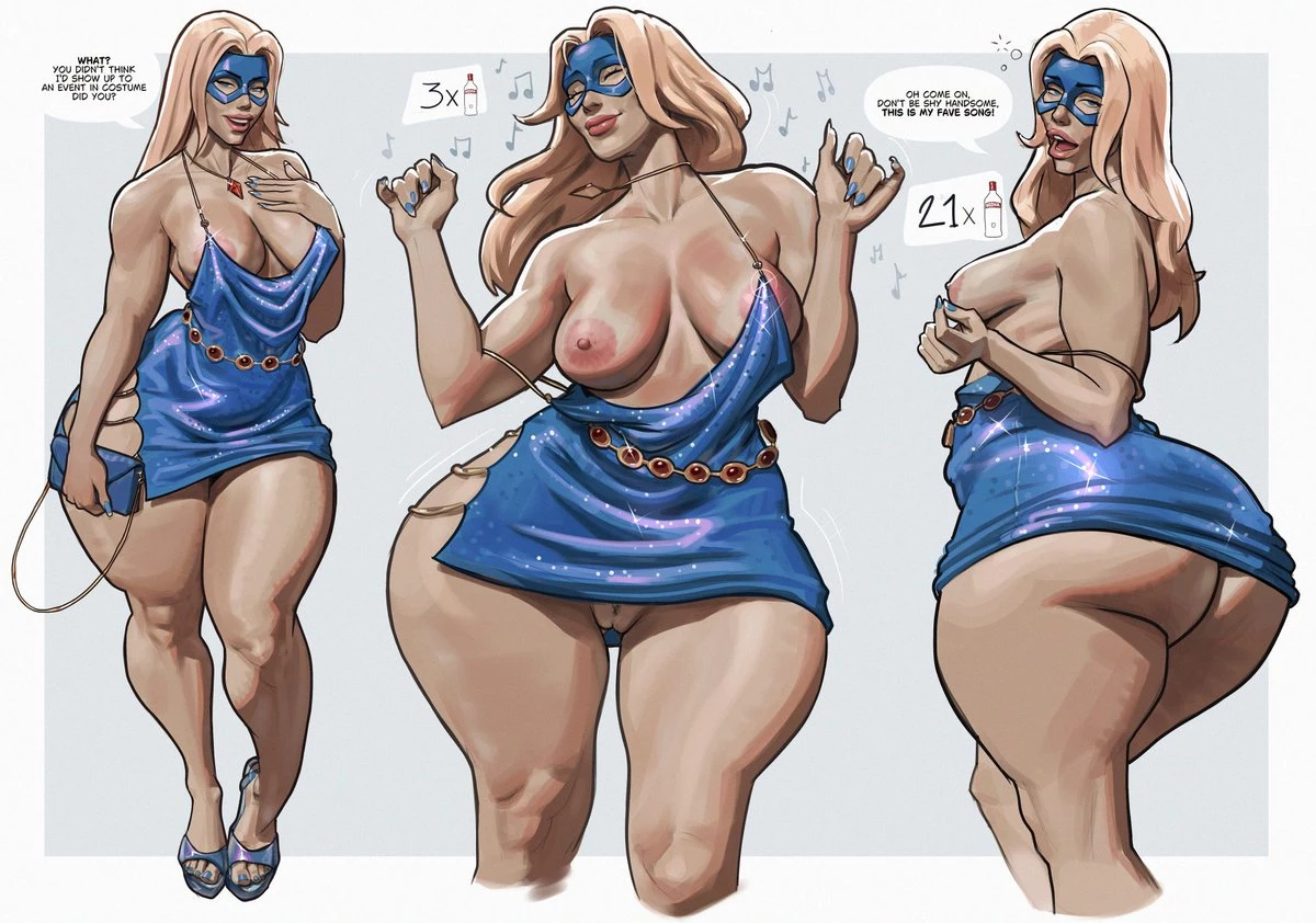 Blonde Blazer porn comic picture 70