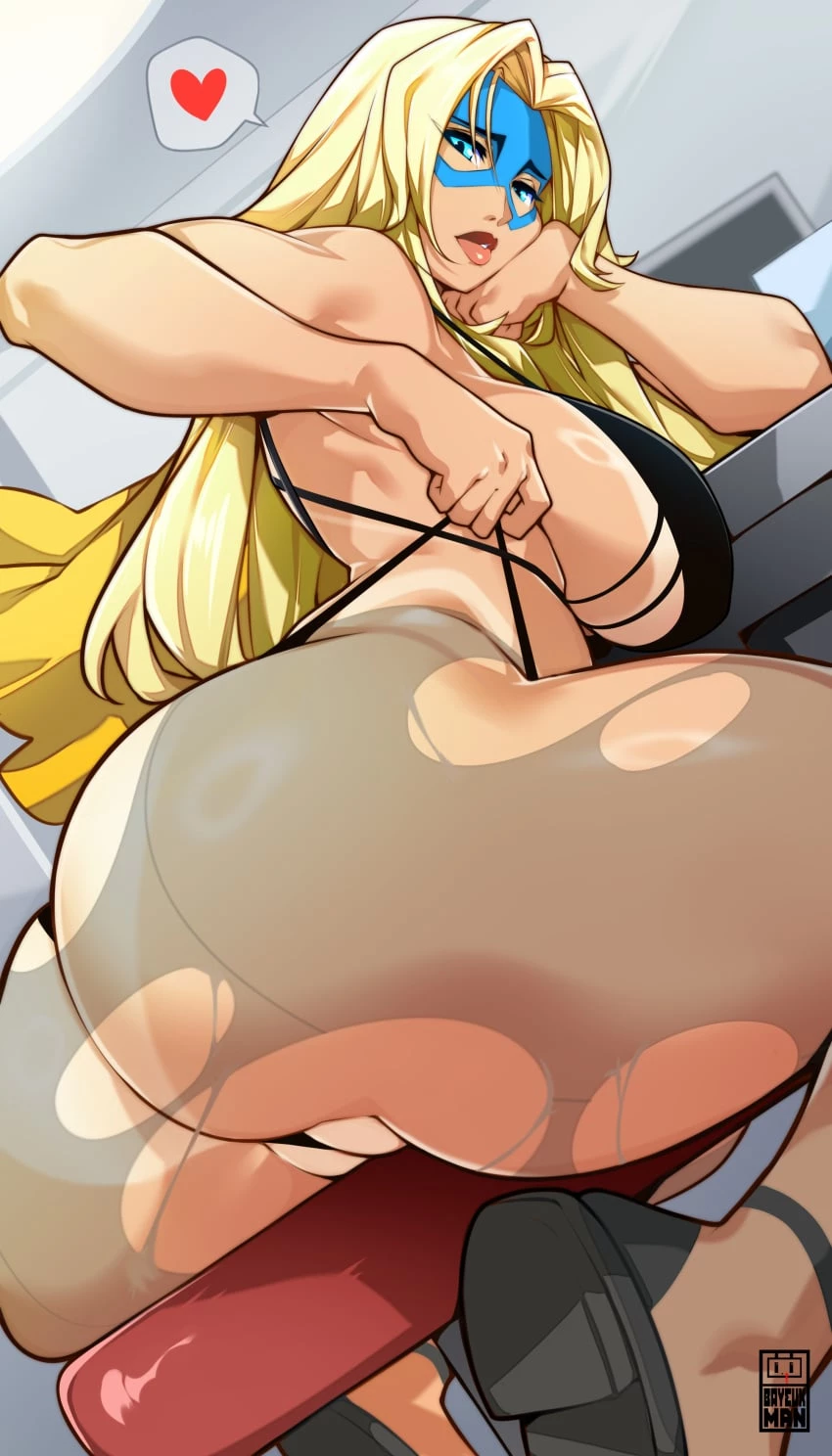 Blonde Blazer porn comic picture 72