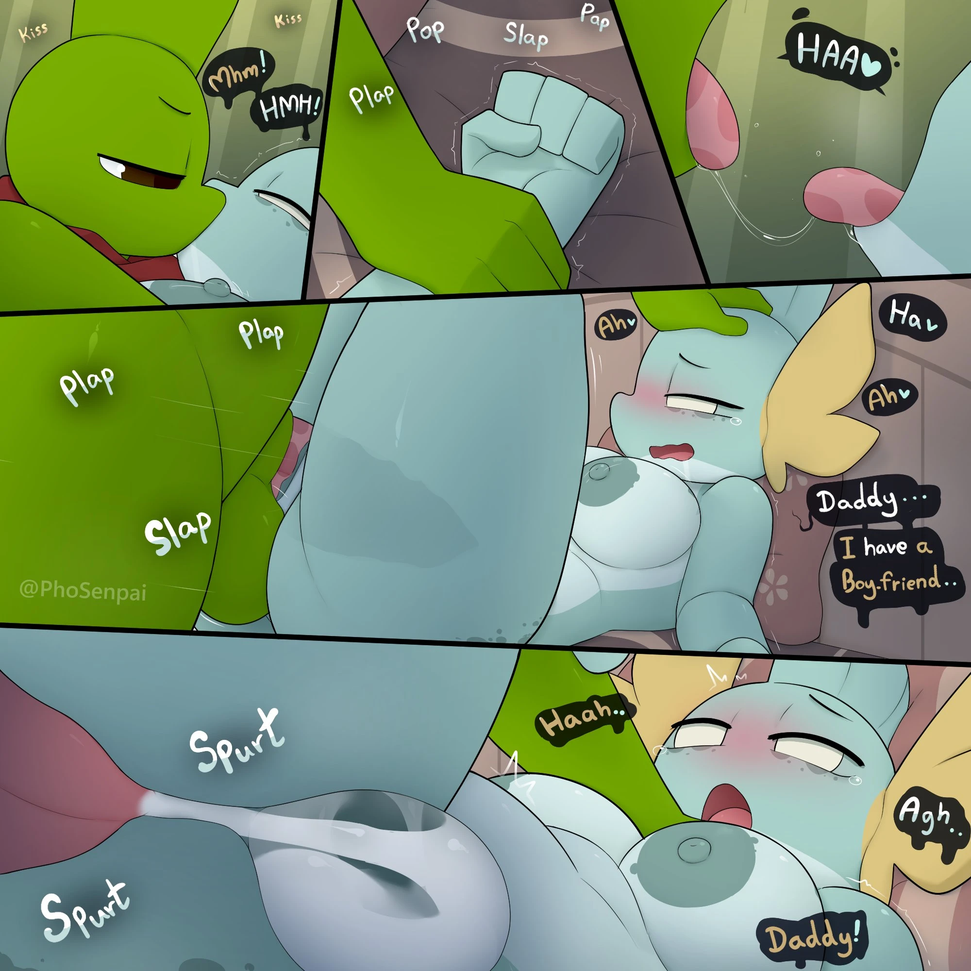 Bonding Lessons porn comic picture 7