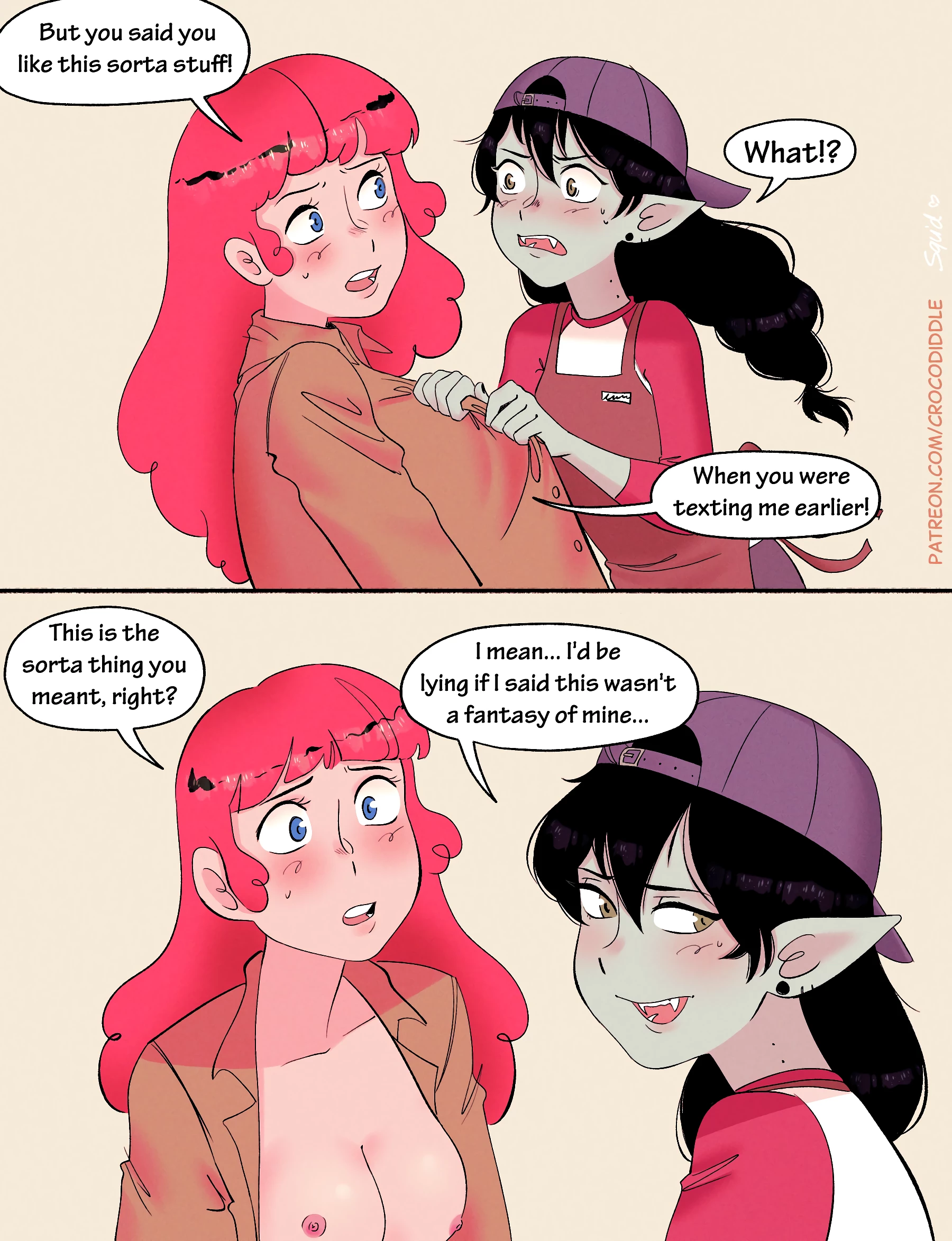 Bubbline Coffee Shop 2 porn comic picture 12