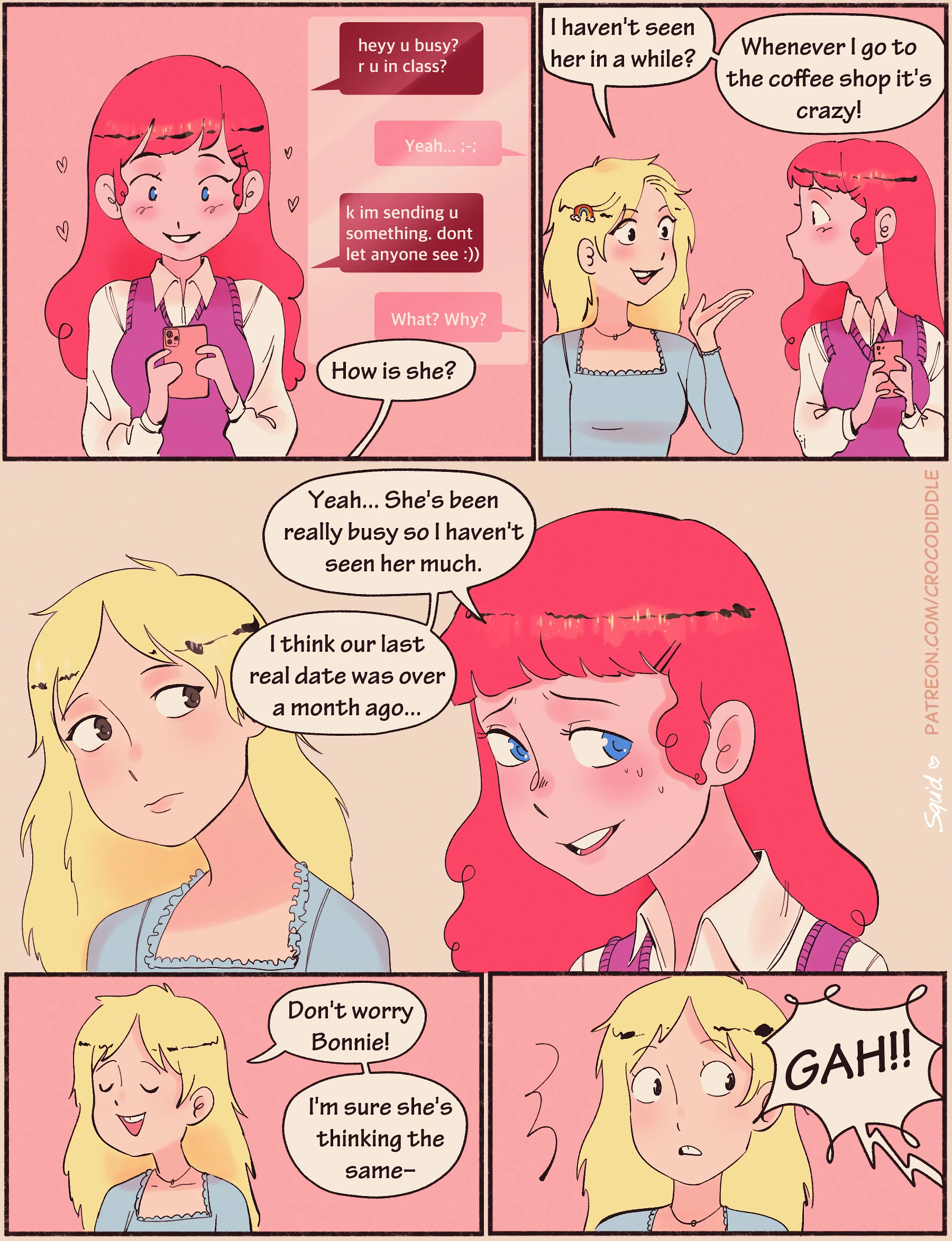 Bubbline Coffee Shop 2 porn comic picture 2