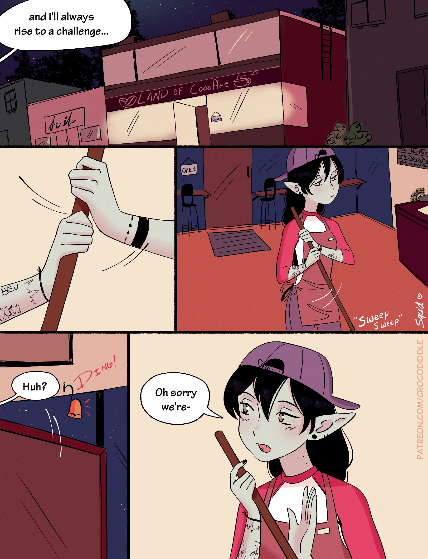 Bubbline Coffee Shop 2 porn comic picture 9