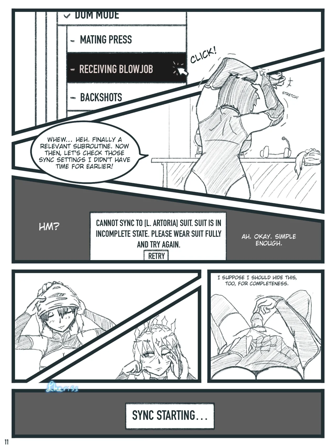 Buster Mechanics 2 porn comic picture 11