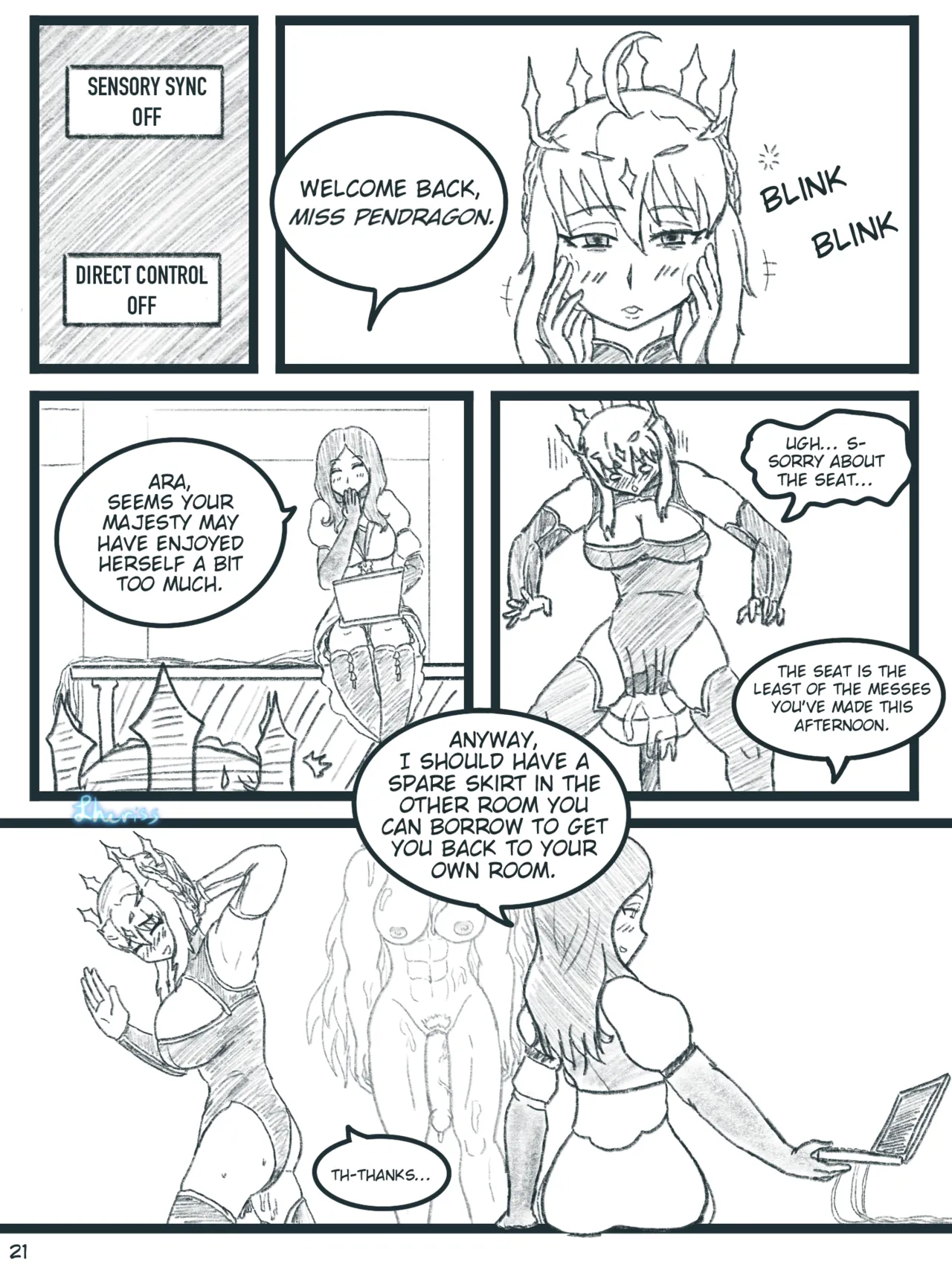 Buster Mechanics 2 porn comic picture 21