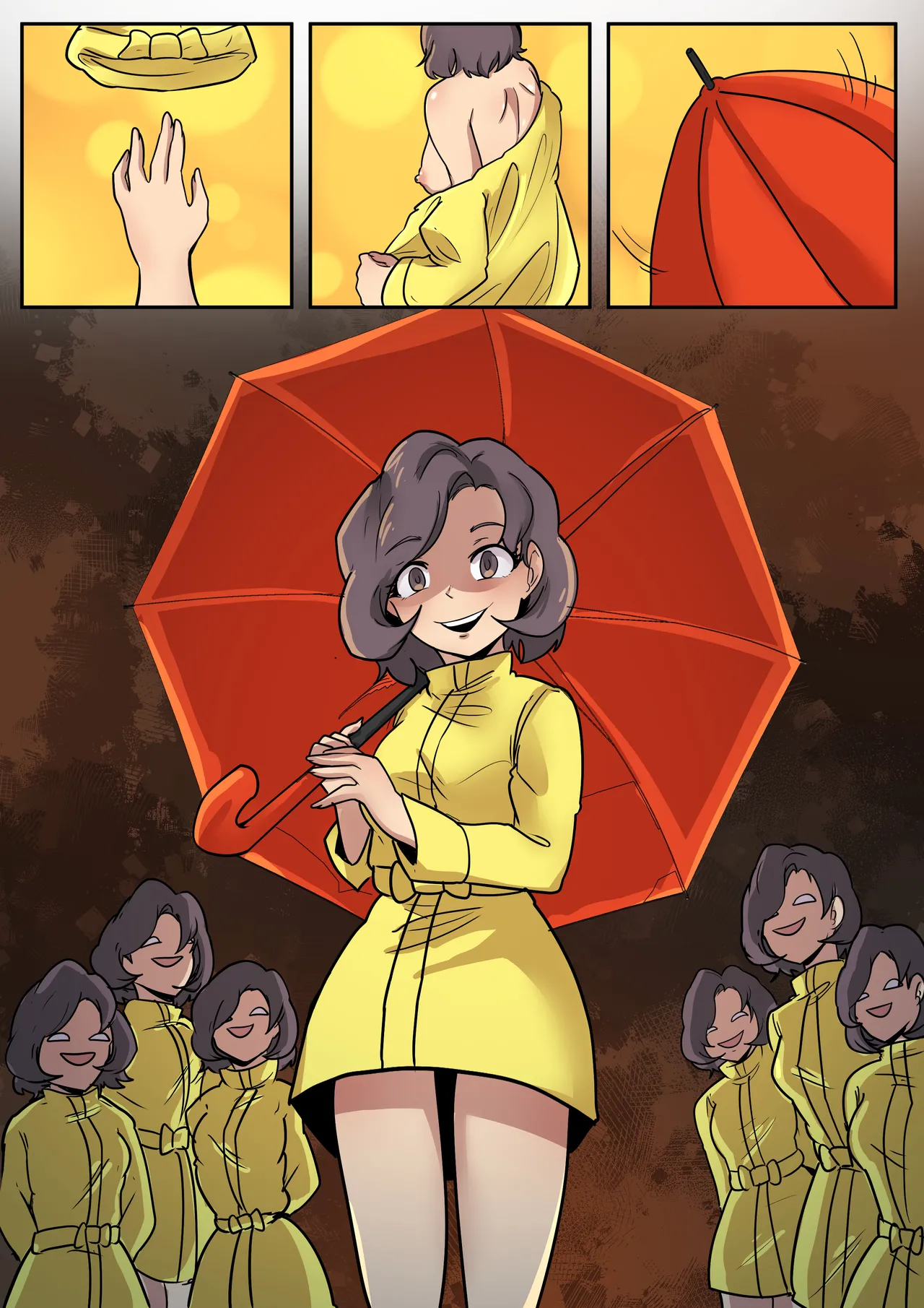Camper into parasol lady porn comic picture 16