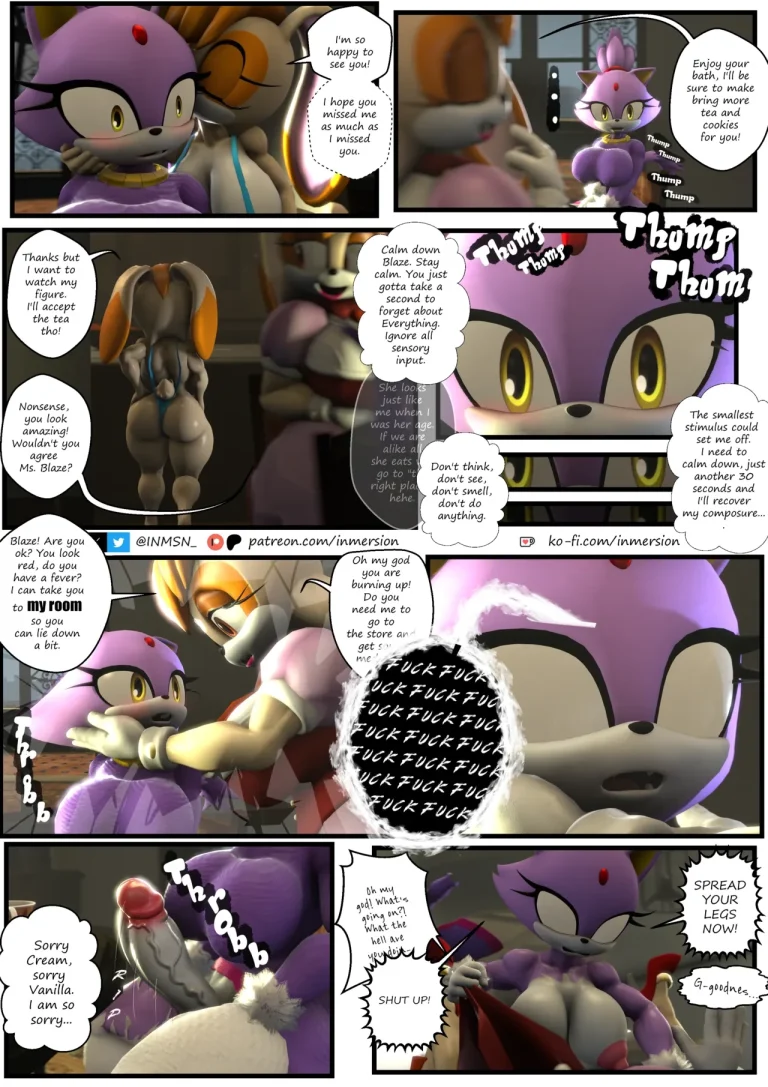 Can't Take The Heat porn comic picture 7