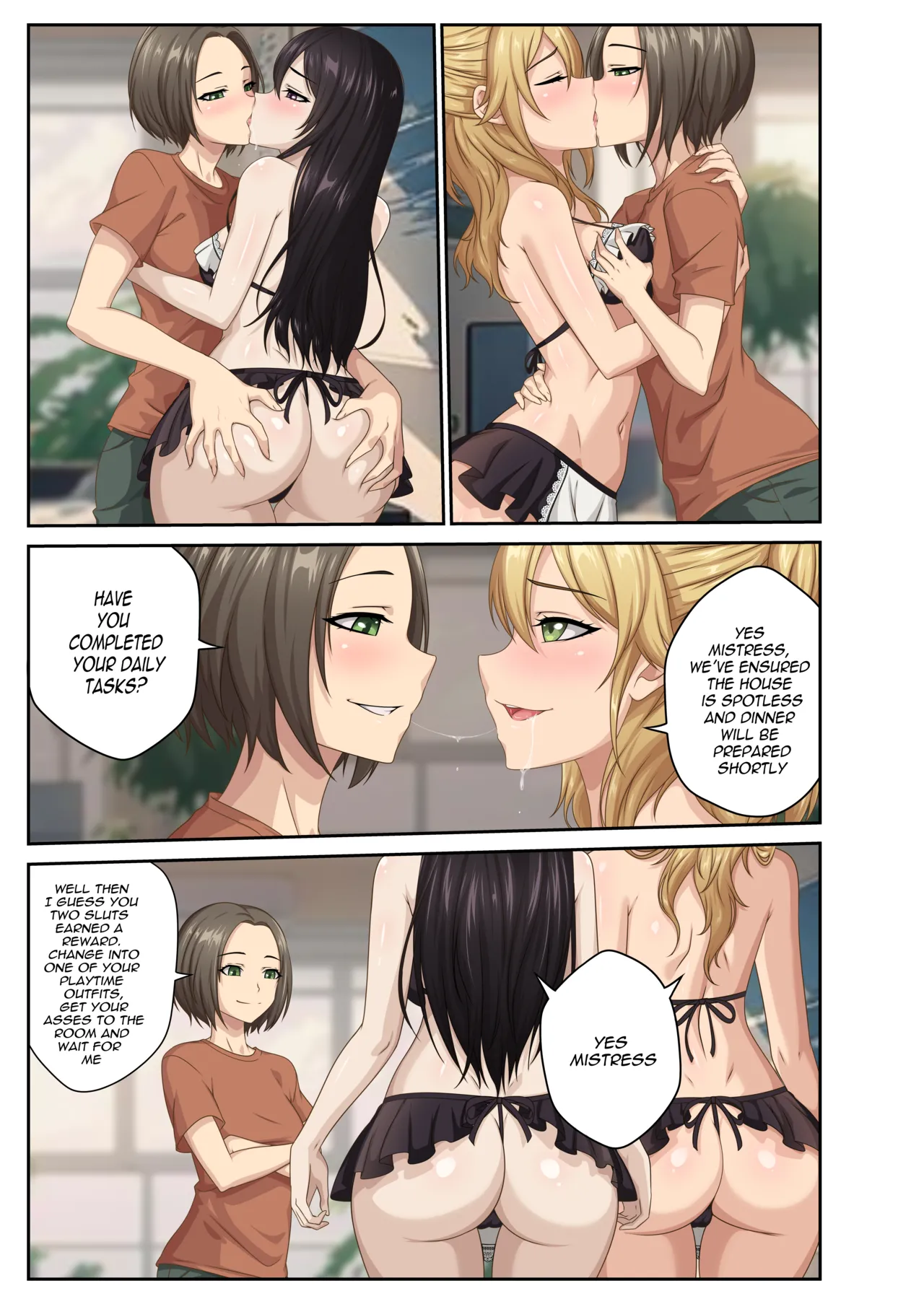Citrus hentai Family ties: queen of spade for two queens of heart porn comic picture 2