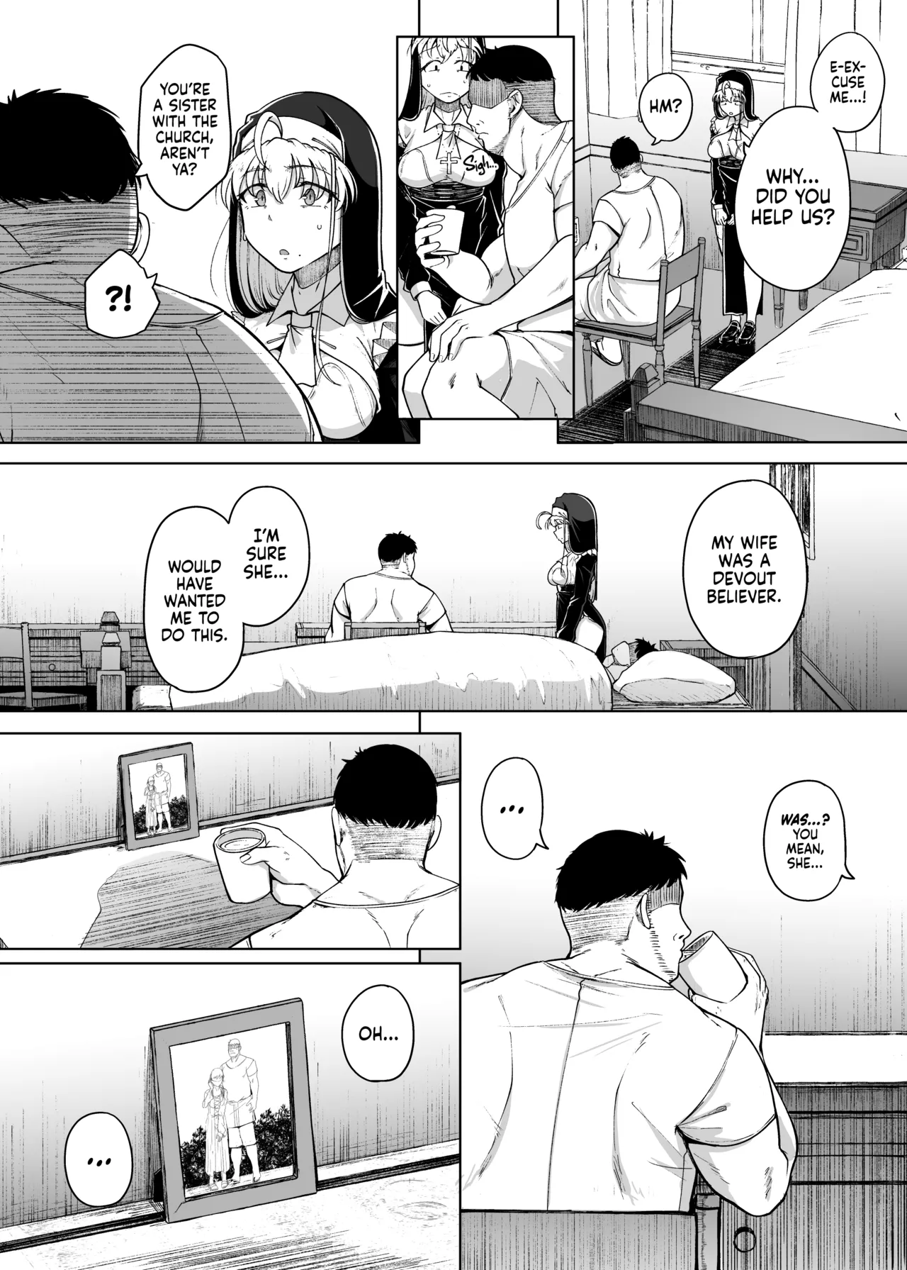 Confession Hole after | Zange Ana After porn comic picture 10