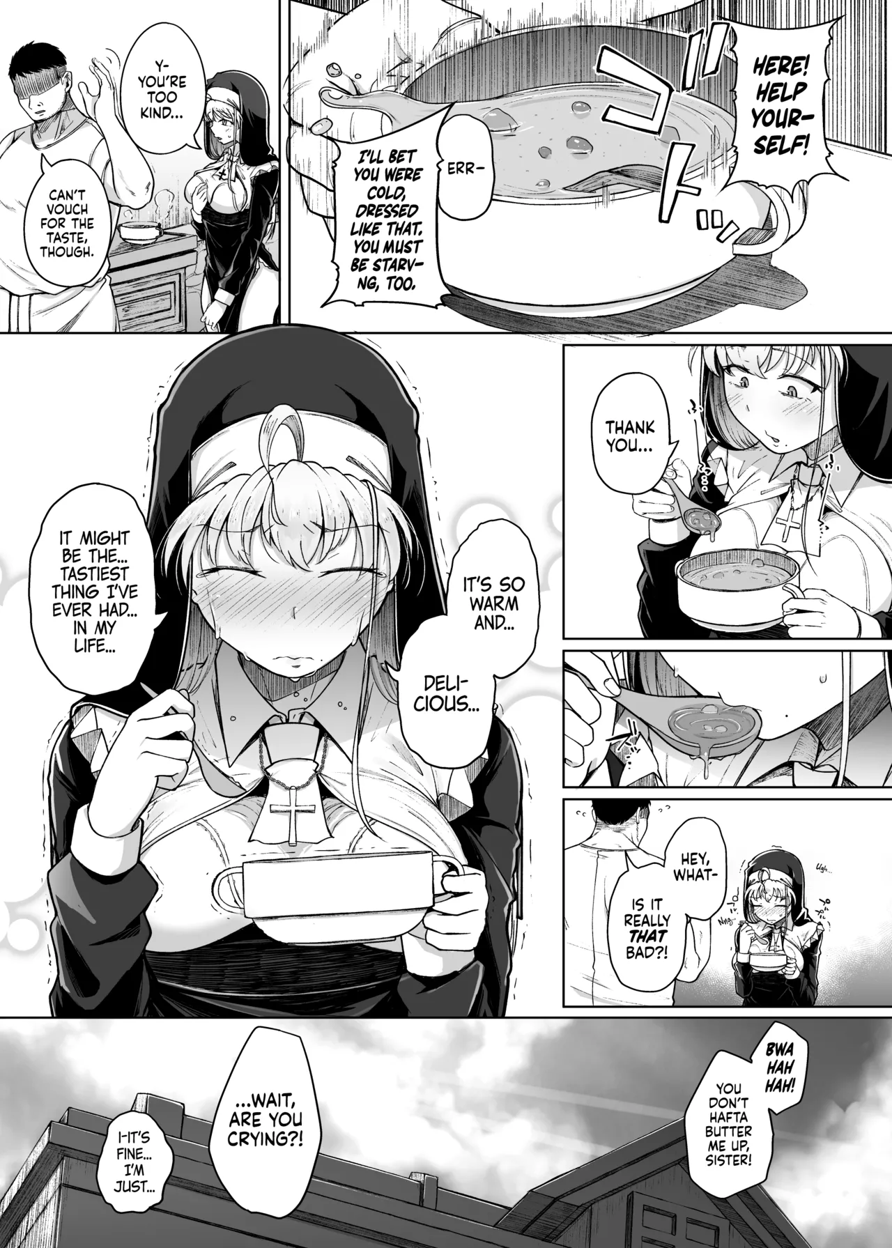 Confession Hole after | Zange Ana After porn comic picture 13
