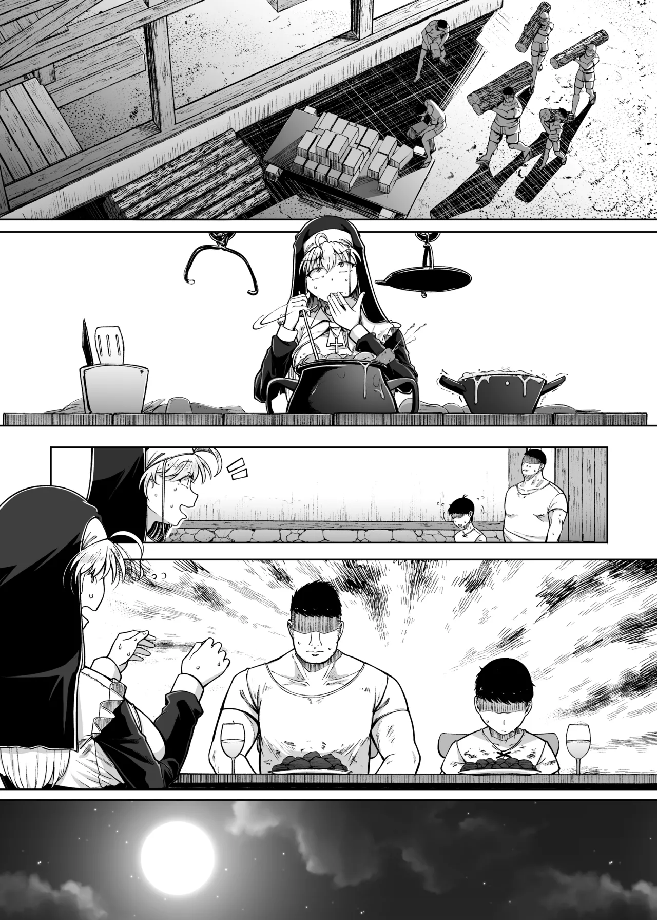 Confession Hole after | Zange Ana After porn comic picture 15