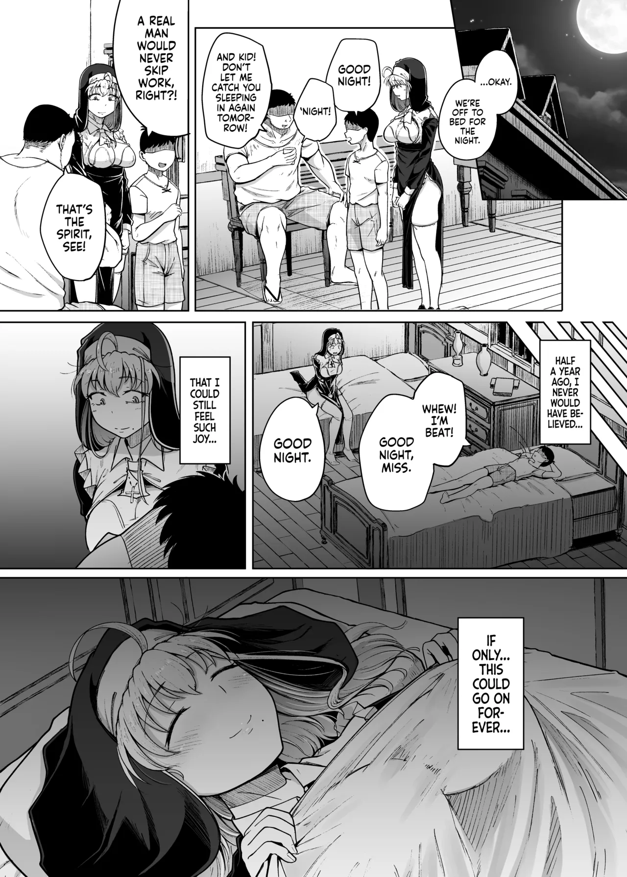 Confession Hole after | Zange Ana After porn comic picture 18