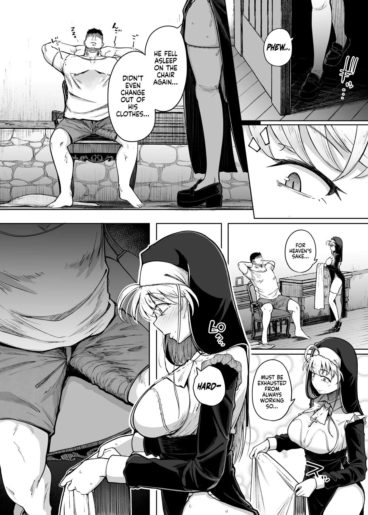 Confession Hole after | Zange Ana After porn comic picture 22