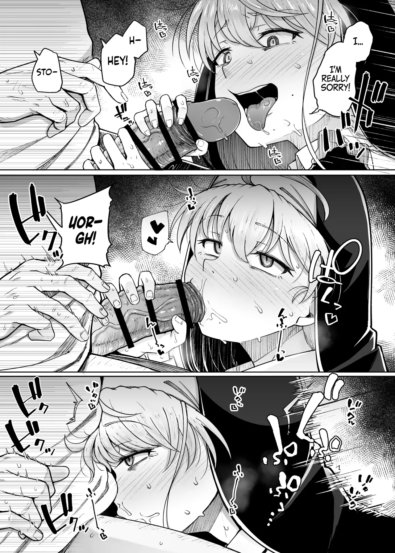 Confession Hole after | Zange Ana After porn comic picture 27