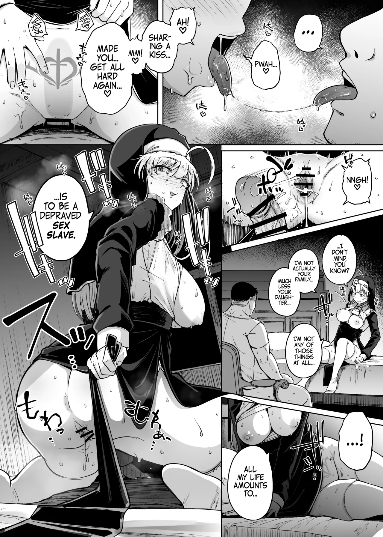 Confession Hole after | Zange Ana After porn comic picture 36