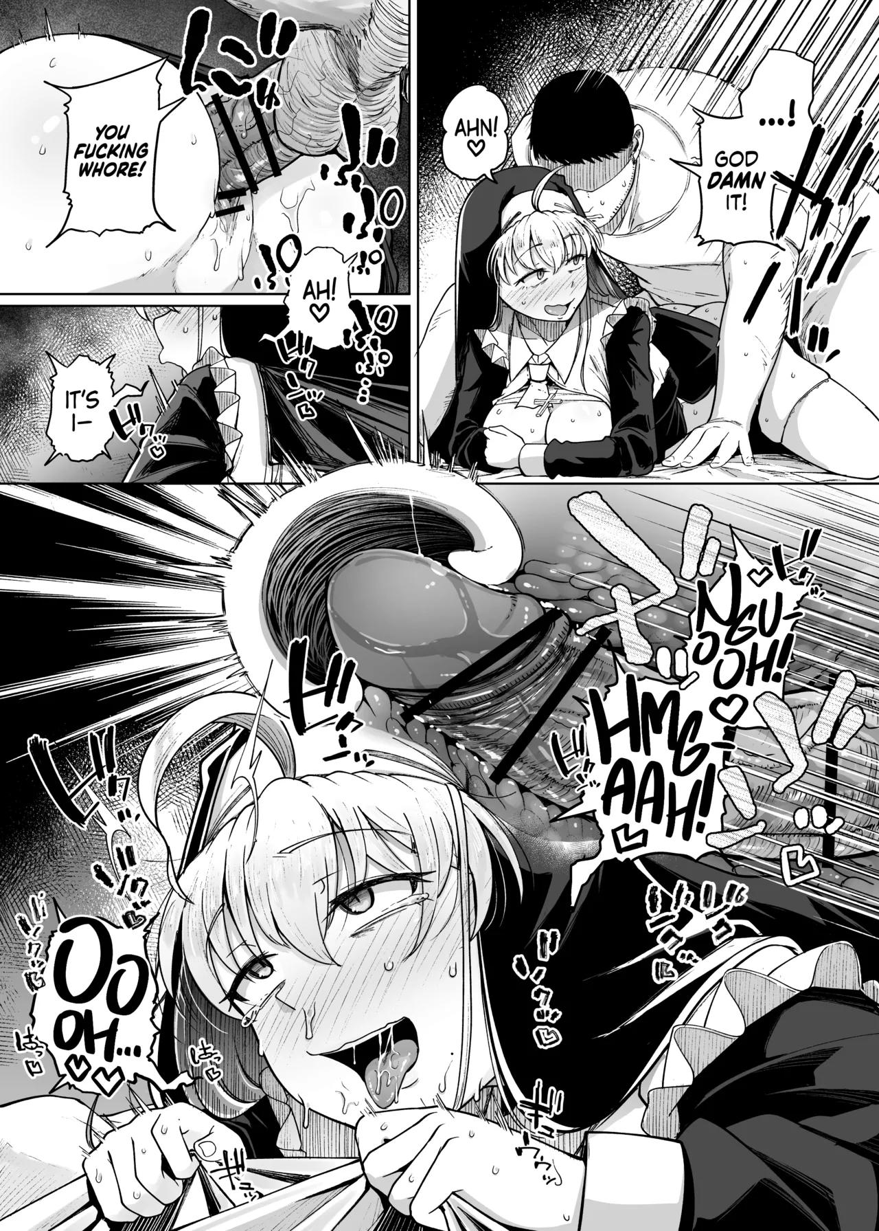 Confession Hole after | Zange Ana After porn comic picture 38