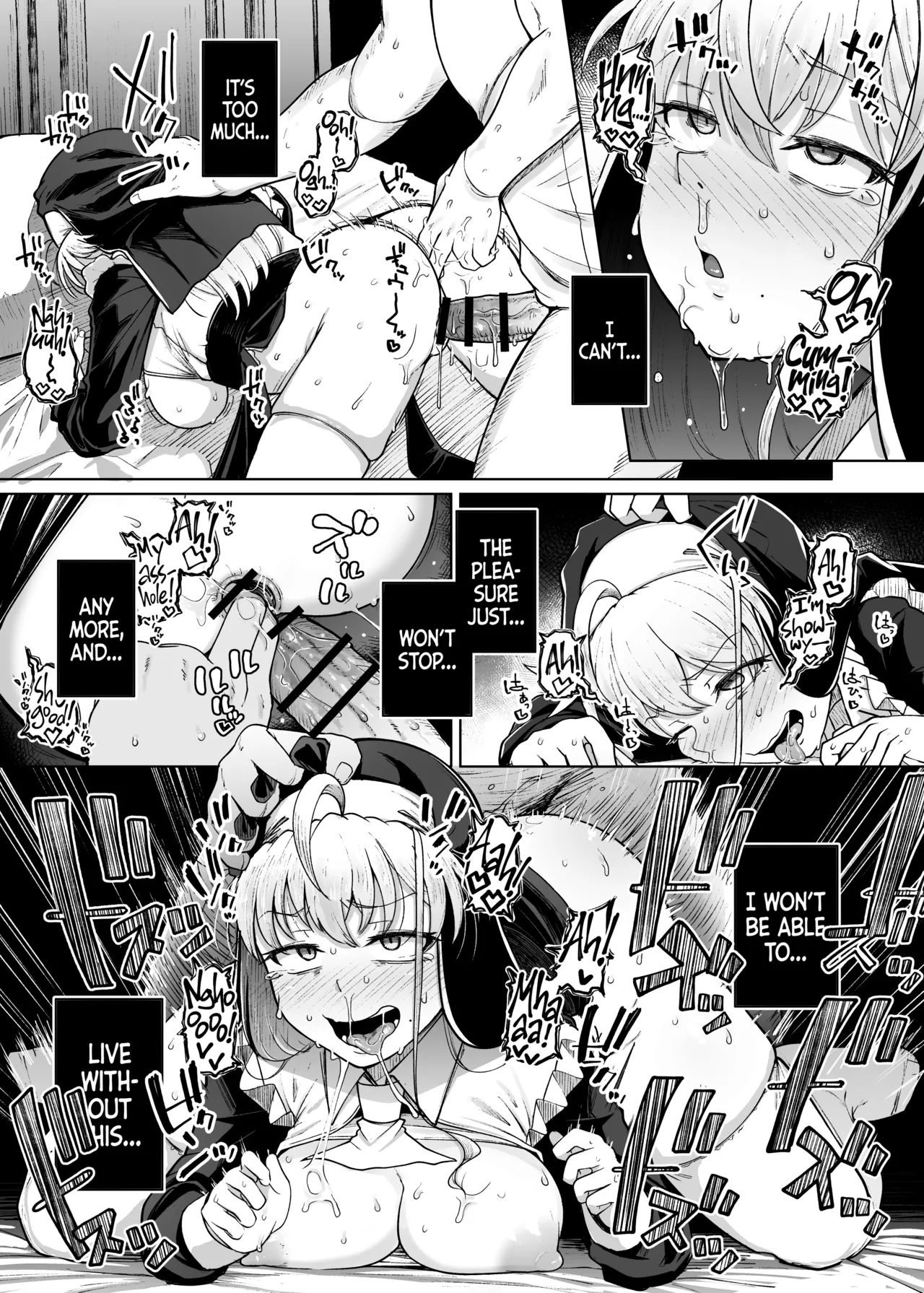 Confession Hole after | Zange Ana After porn comic picture 41