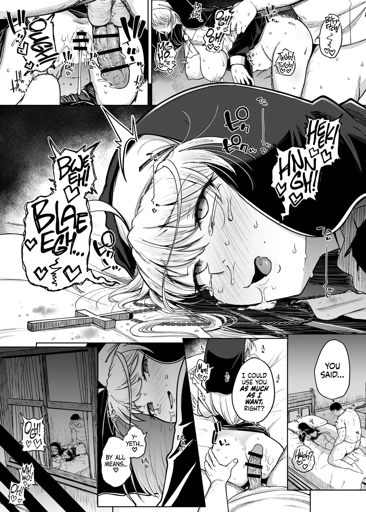 Confession Hole after | Zange Ana After porn comic picture 44