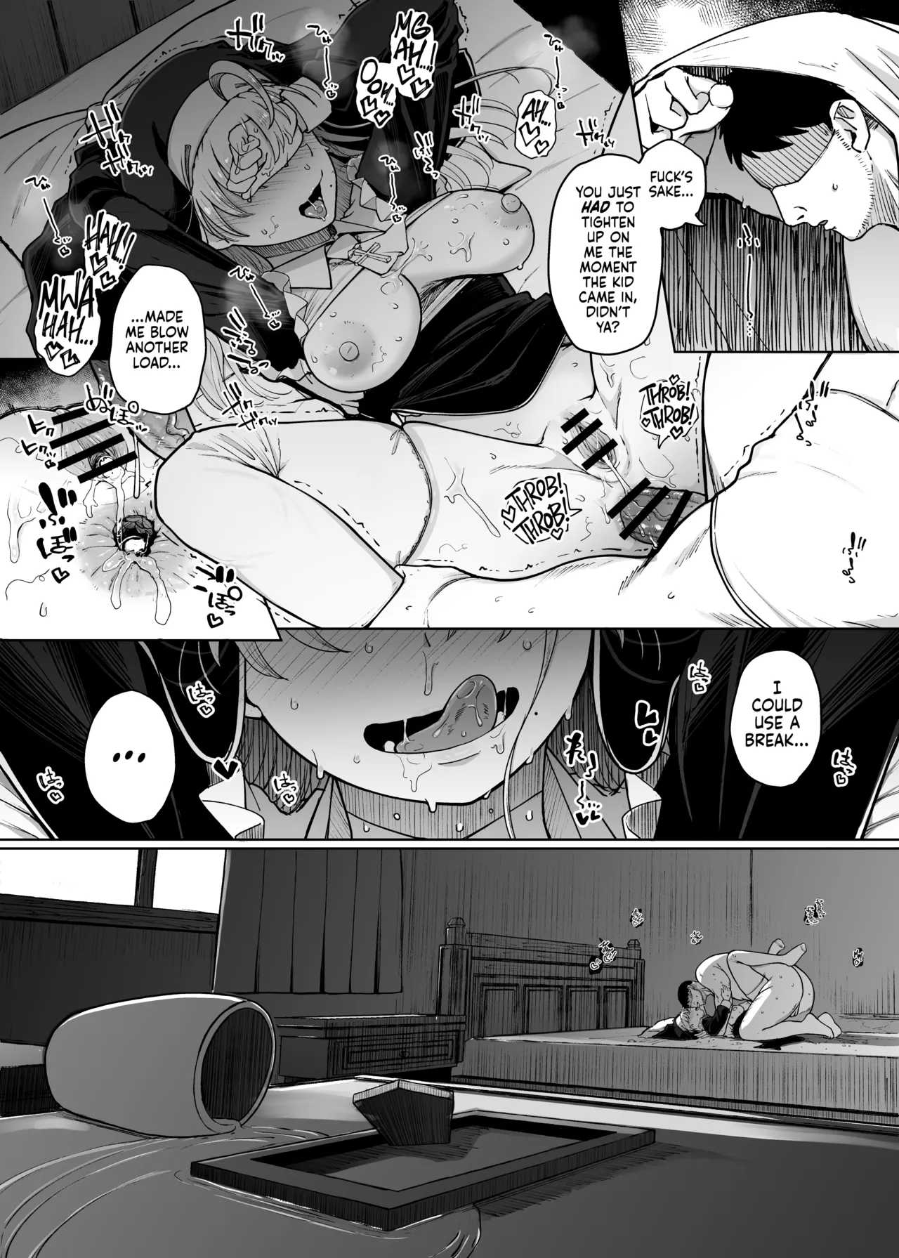 Confession Hole after | Zange Ana After porn comic picture 46