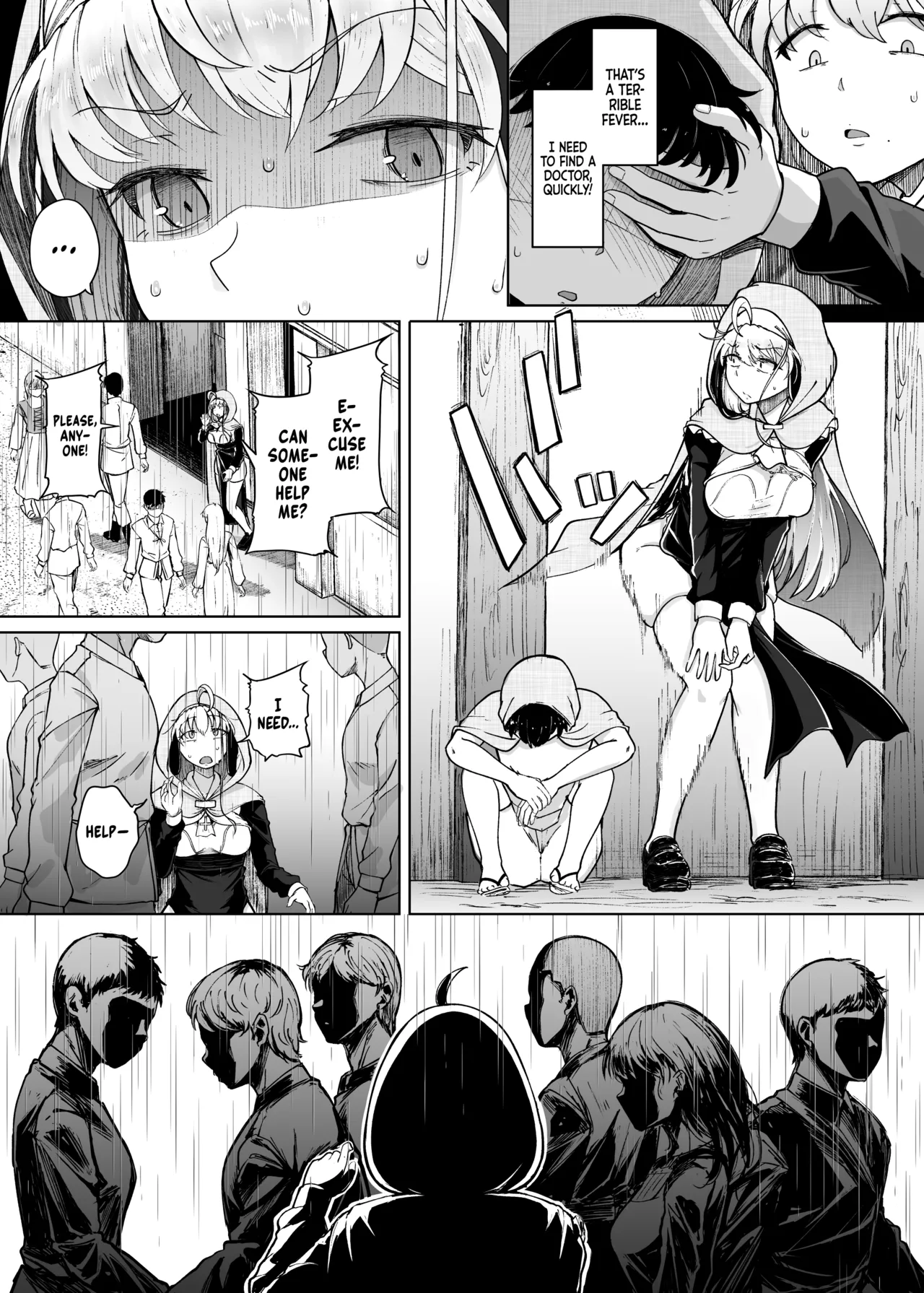Confession Hole after | Zange Ana After porn comic picture 5