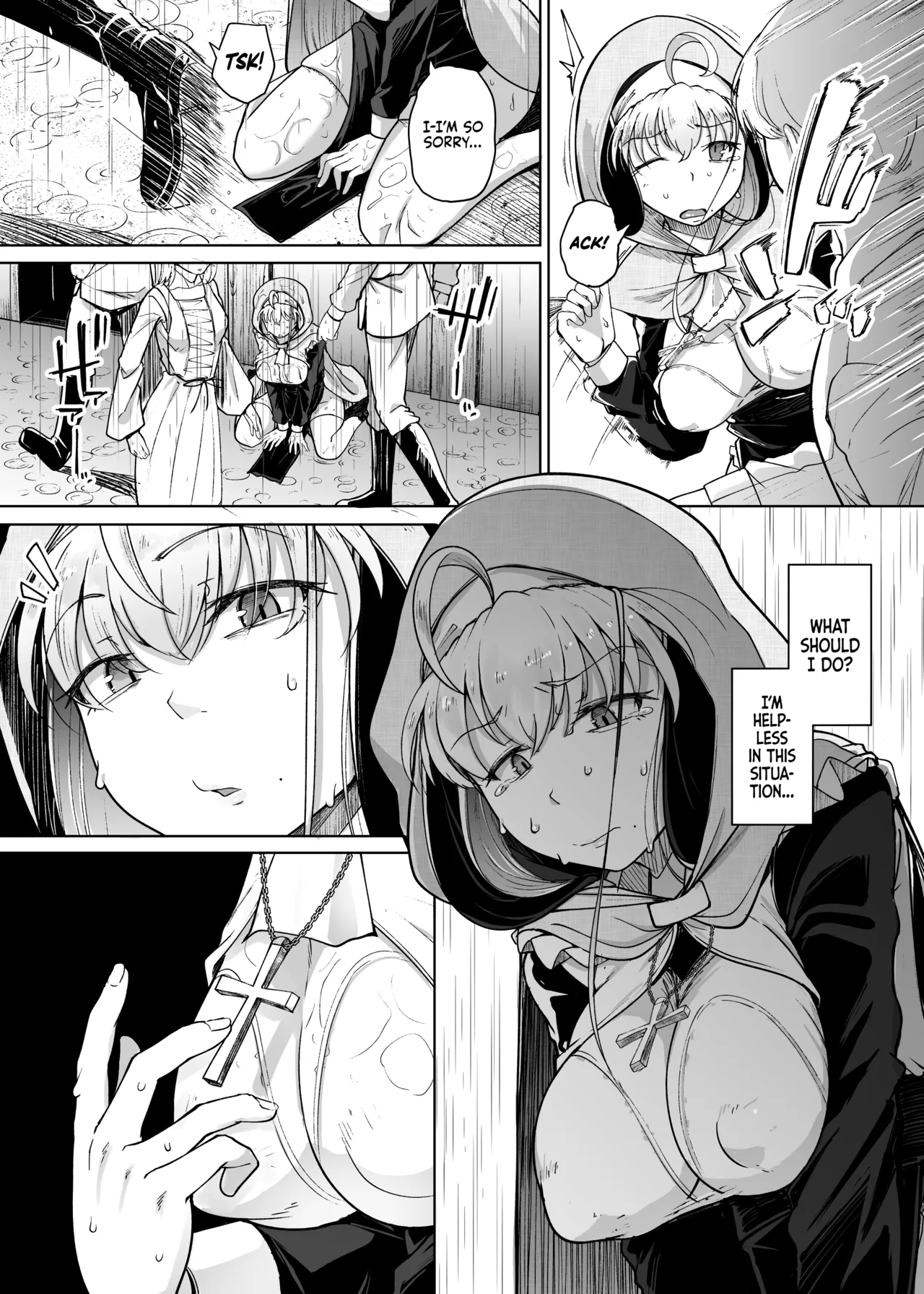 Confession Hole after | Zange Ana After porn comic picture 6
