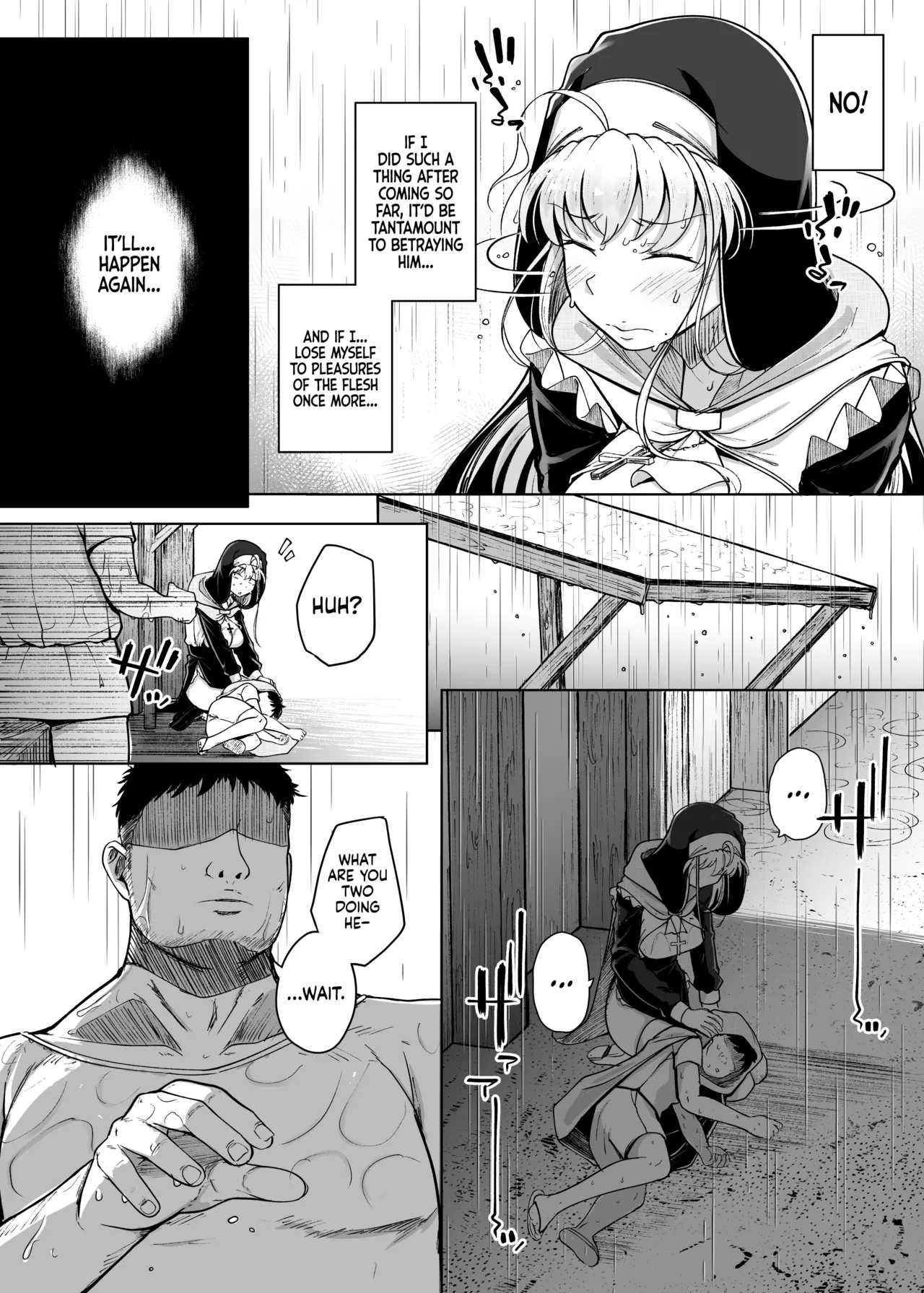 Confession Hole after | Zange Ana After porn comic picture 8