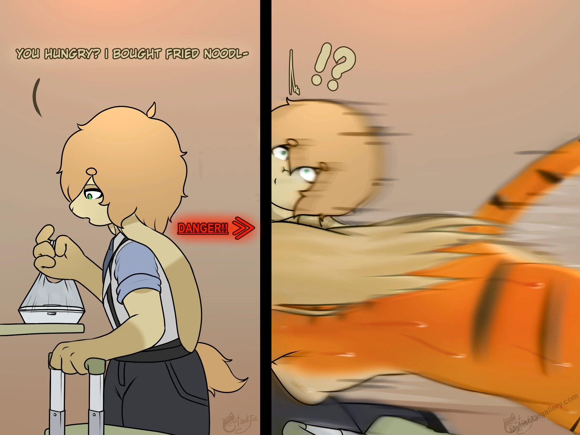 Craving Buns porn comic picture 4