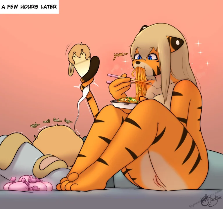 Craving Buns porn comic picture 7