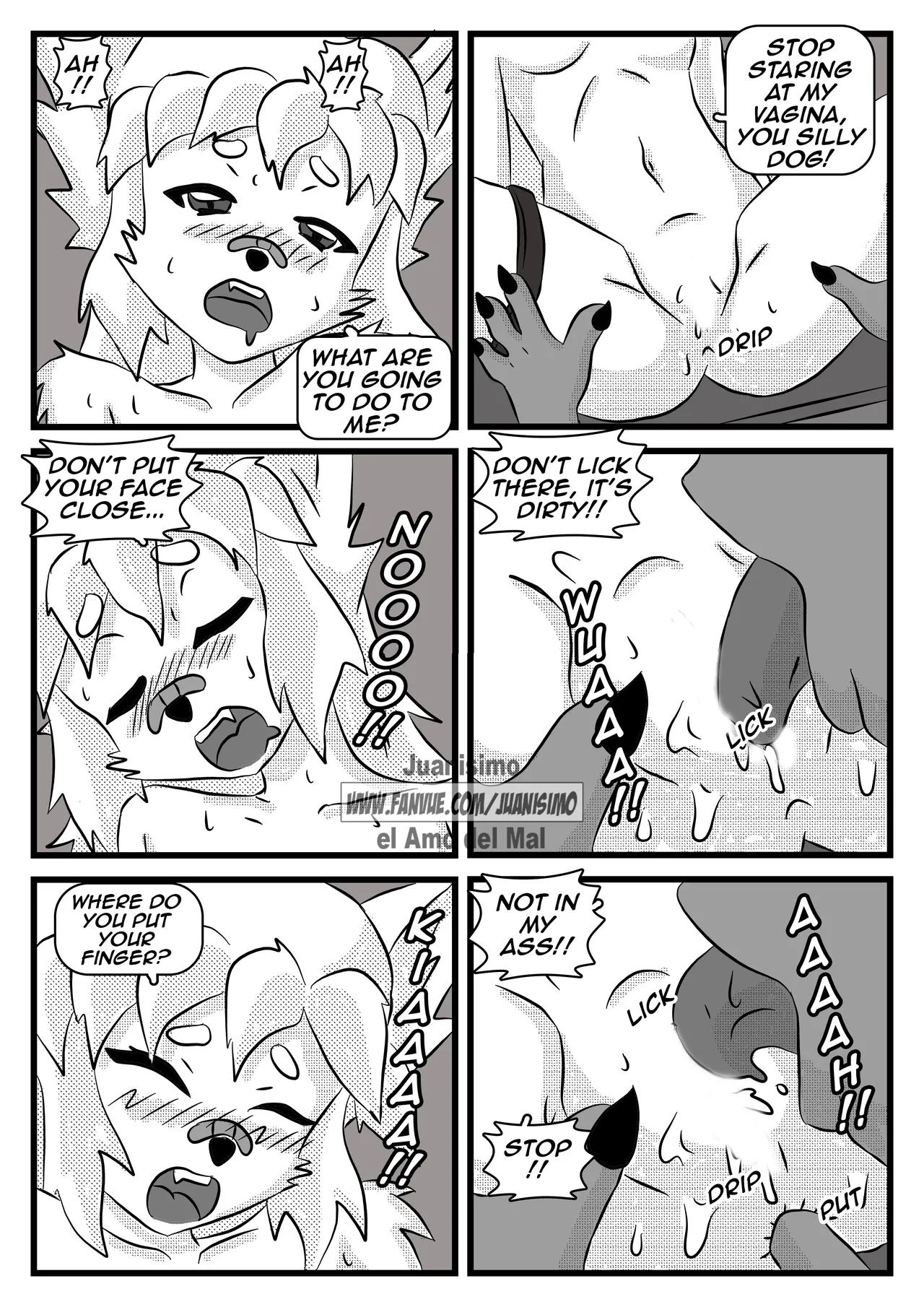 CUTE FOX GIRL'S ANTICS porn comic picture 10