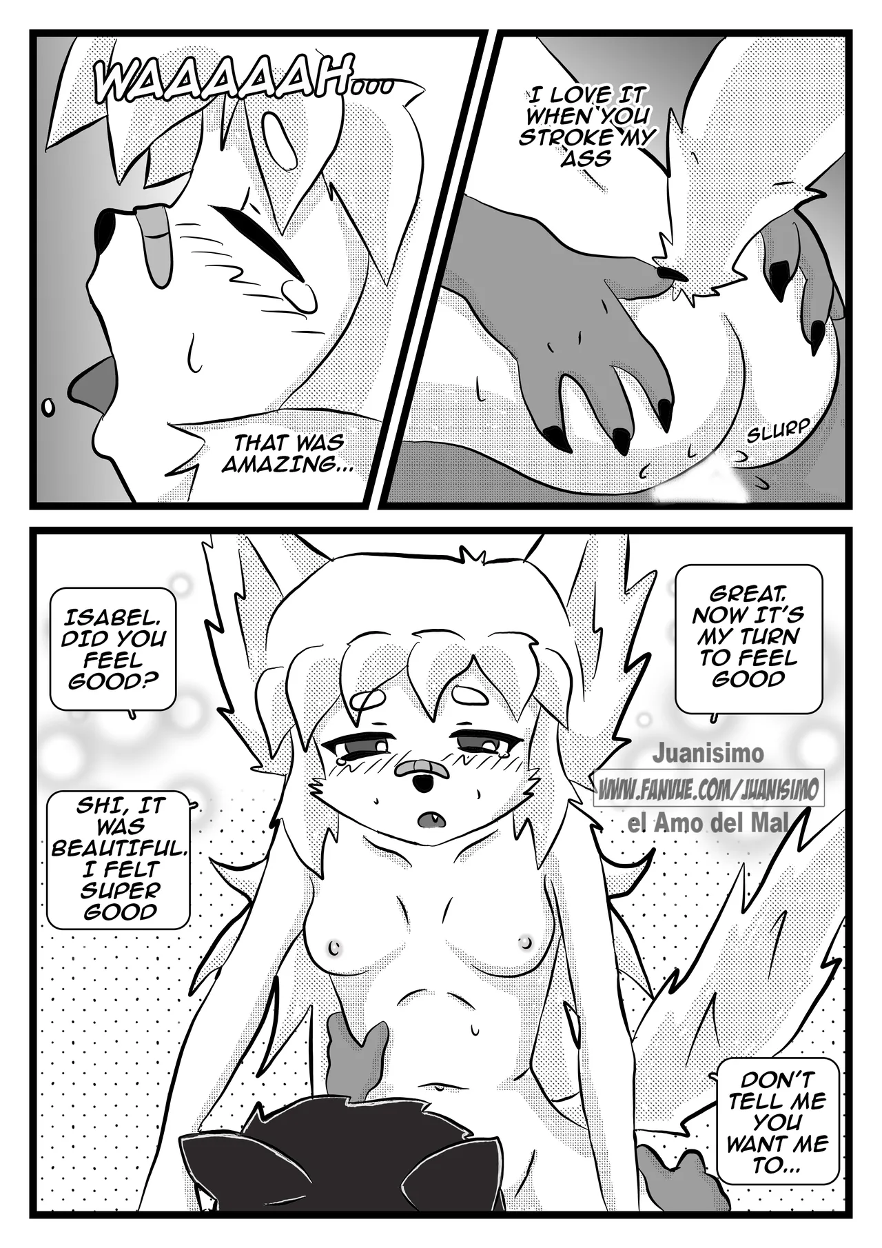 CUTE FOX GIRL'S ANTICS porn comic picture 16