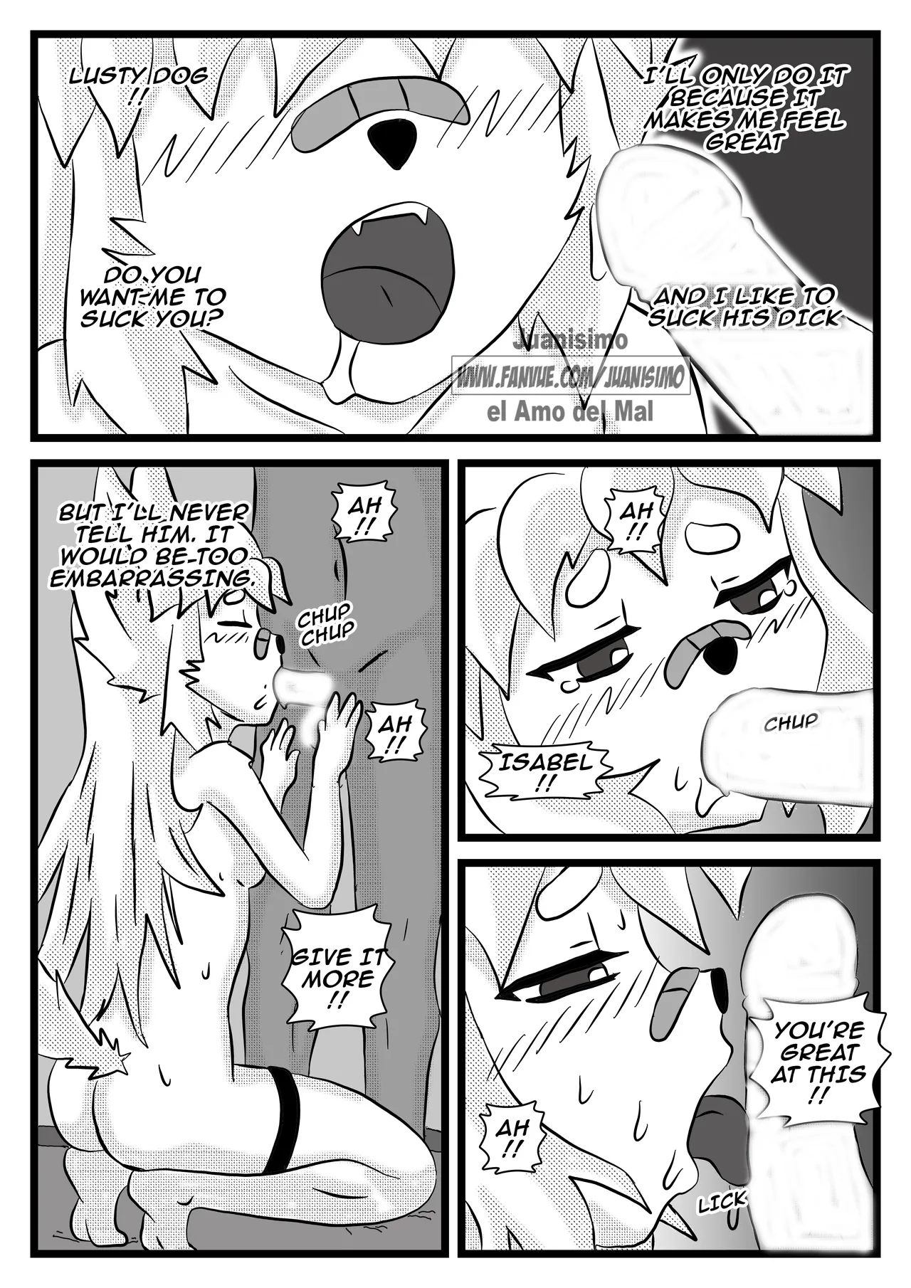 CUTE FOX GIRL'S ANTICS porn comic picture 17