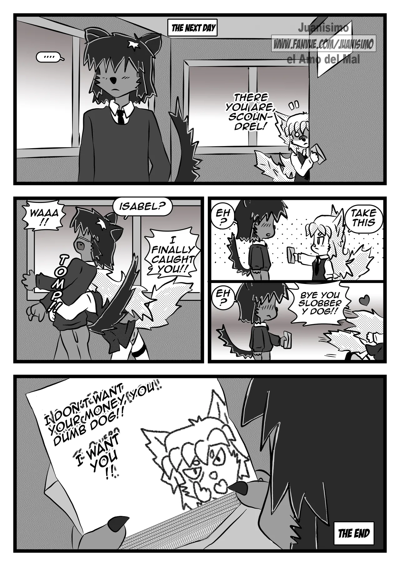 CUTE FOX GIRL'S ANTICS porn comic picture 21