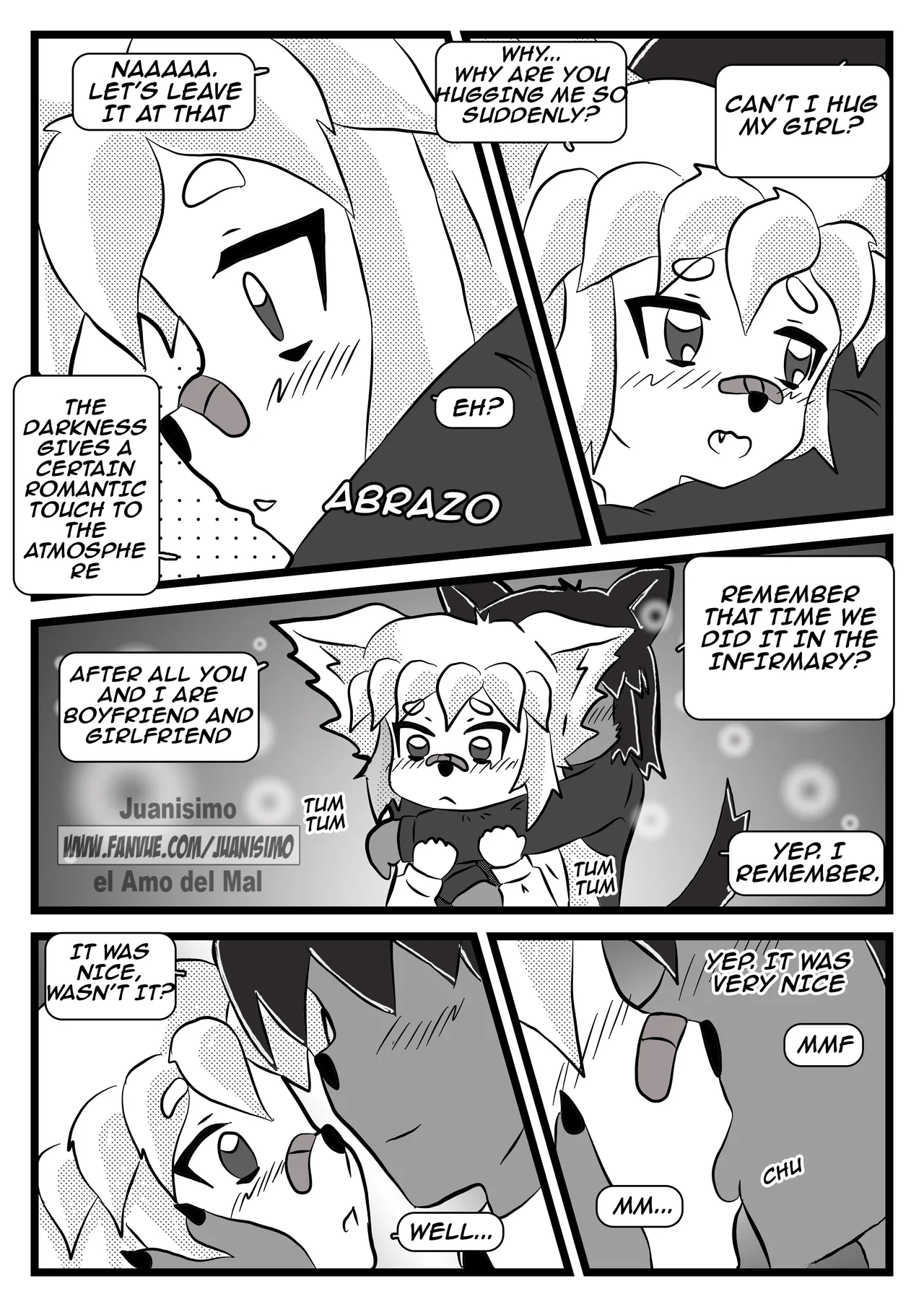 CUTE FOX GIRL'S ANTICS porn comic picture 6